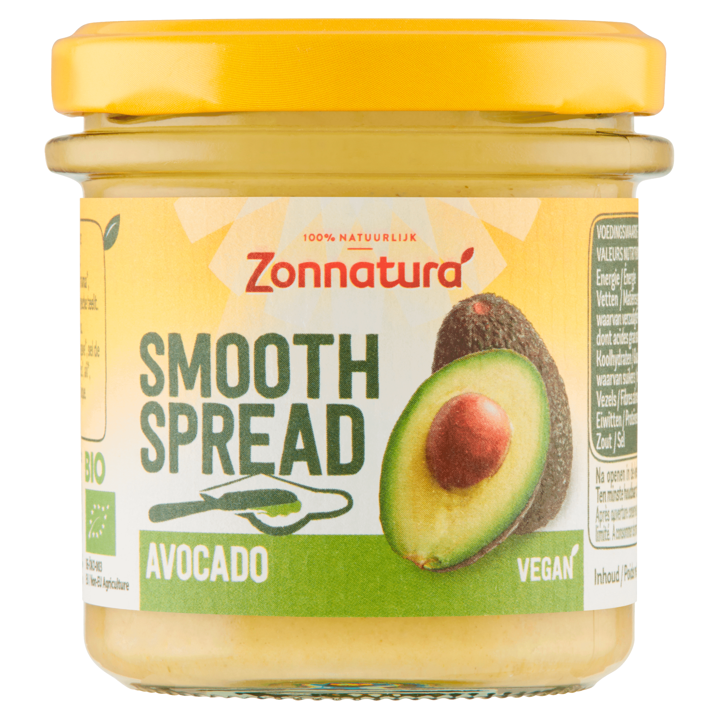 Zonnatura Smooth spread Avocado