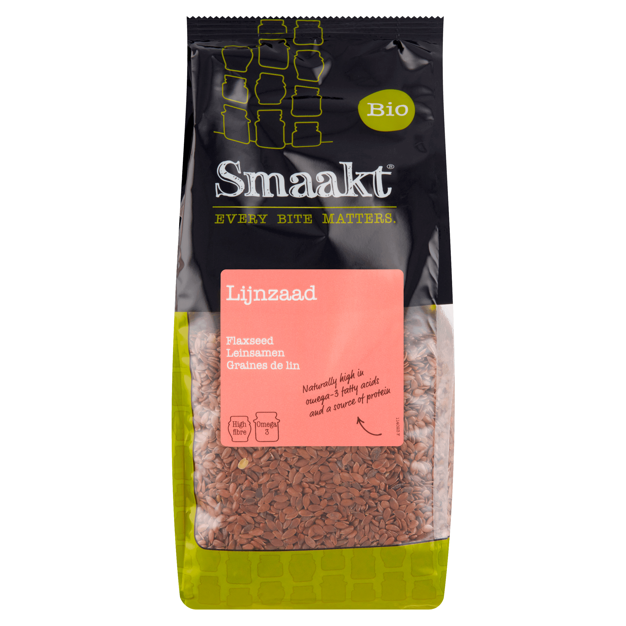 Smaakt Lijnzaad 500g - bio