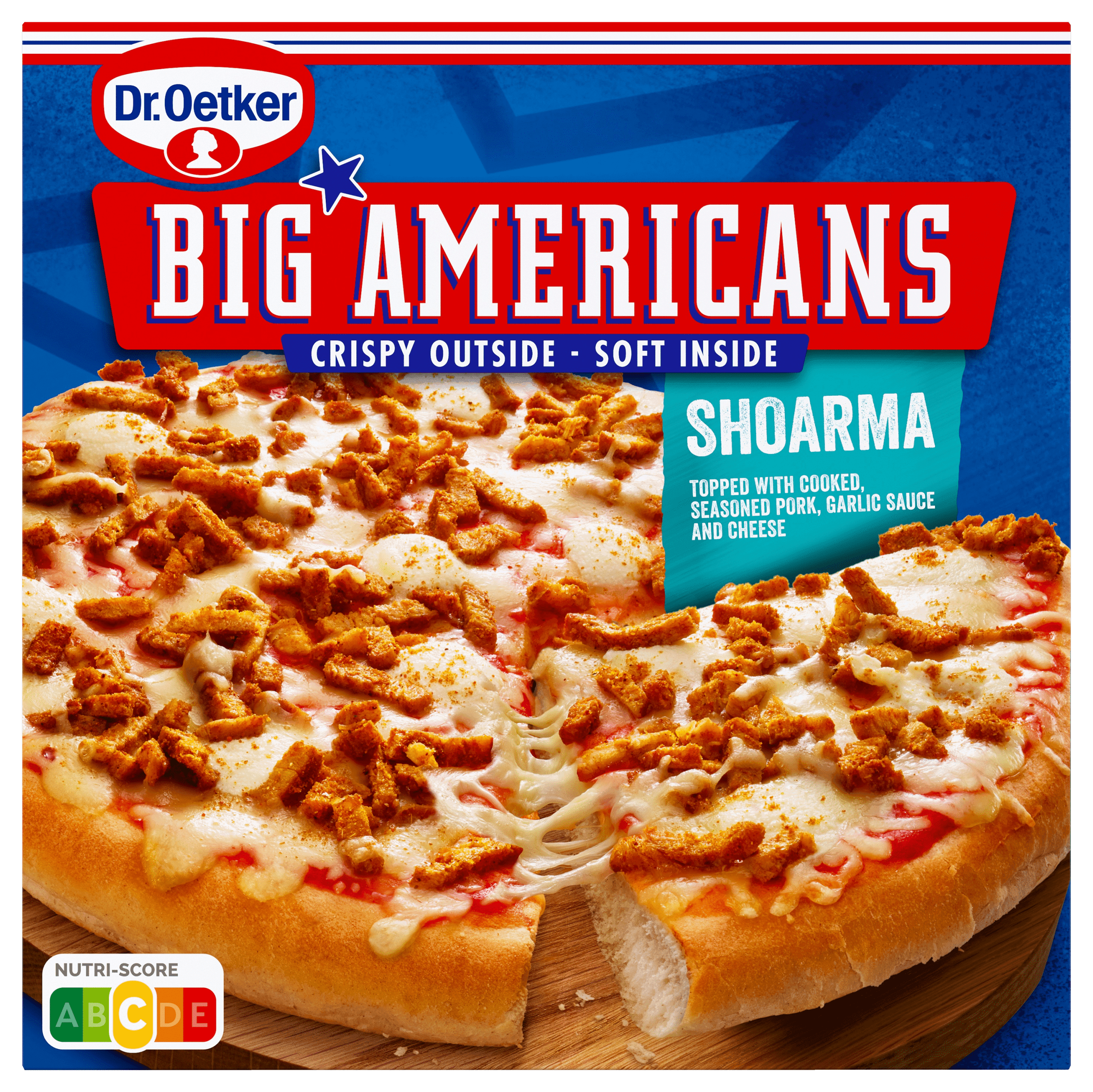 Dr. Oetker Big Americans pizza Shoarma