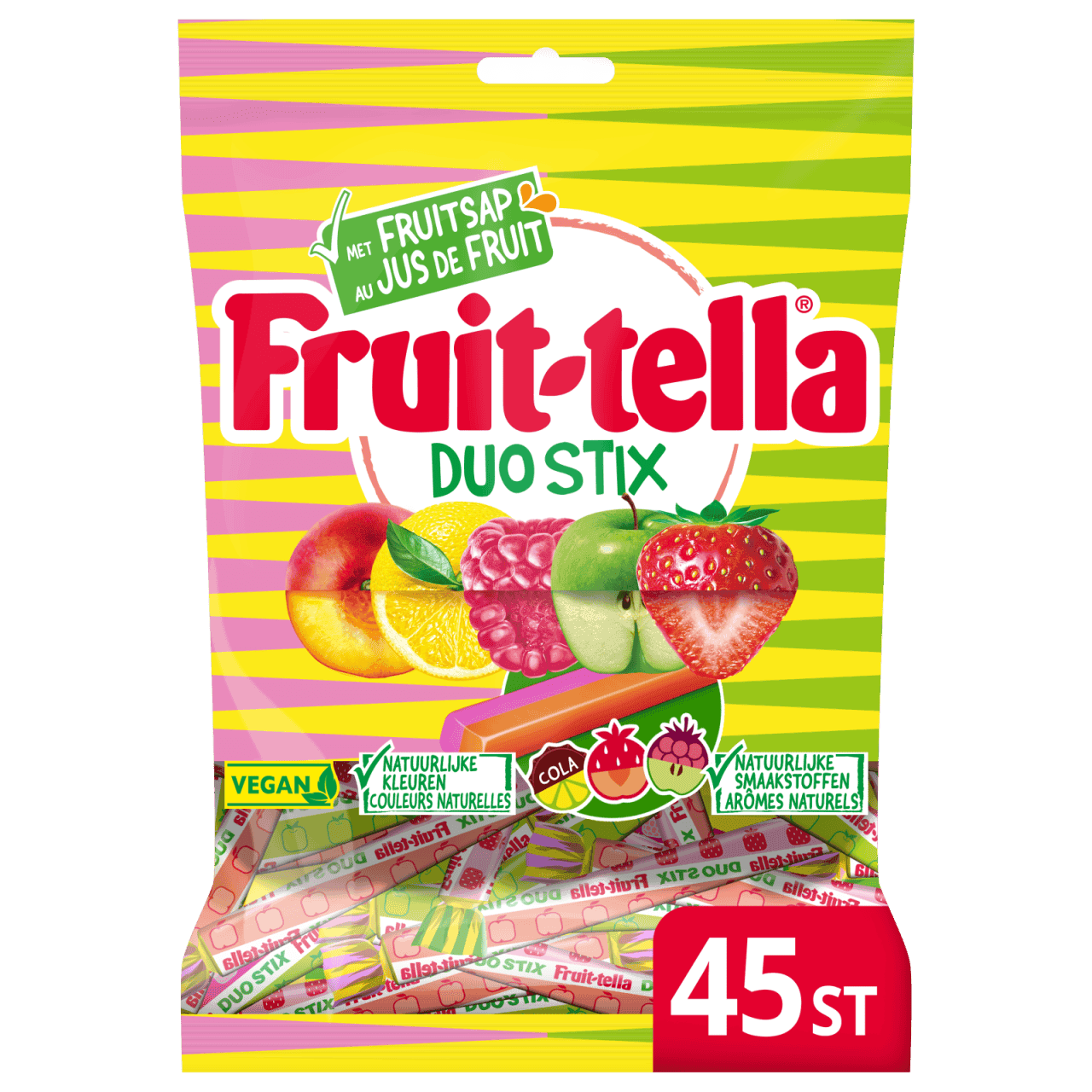 Fruittella Duo stix vegan