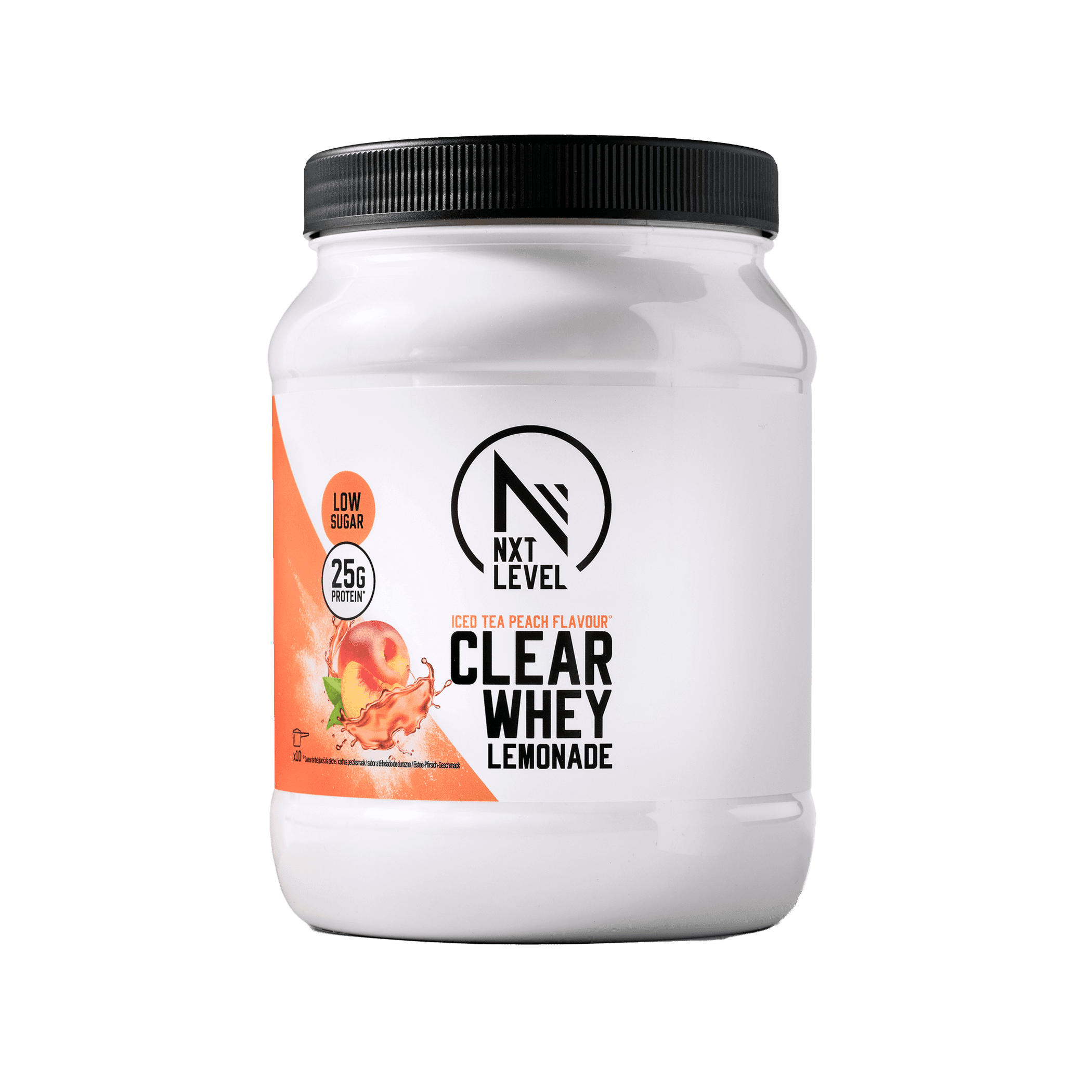 NXT Level Clear Whey Iced Tea Peach