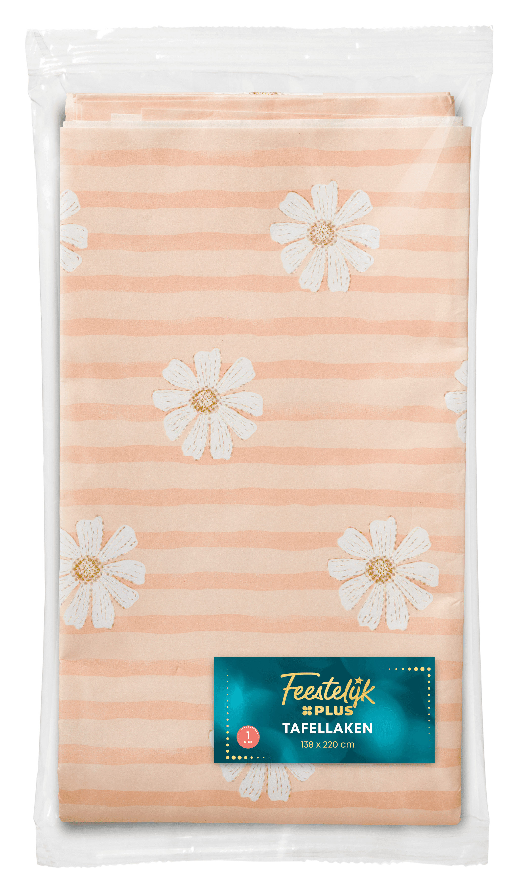 Feestelijk PLUS Pasen Tafellaken Madelief Roze