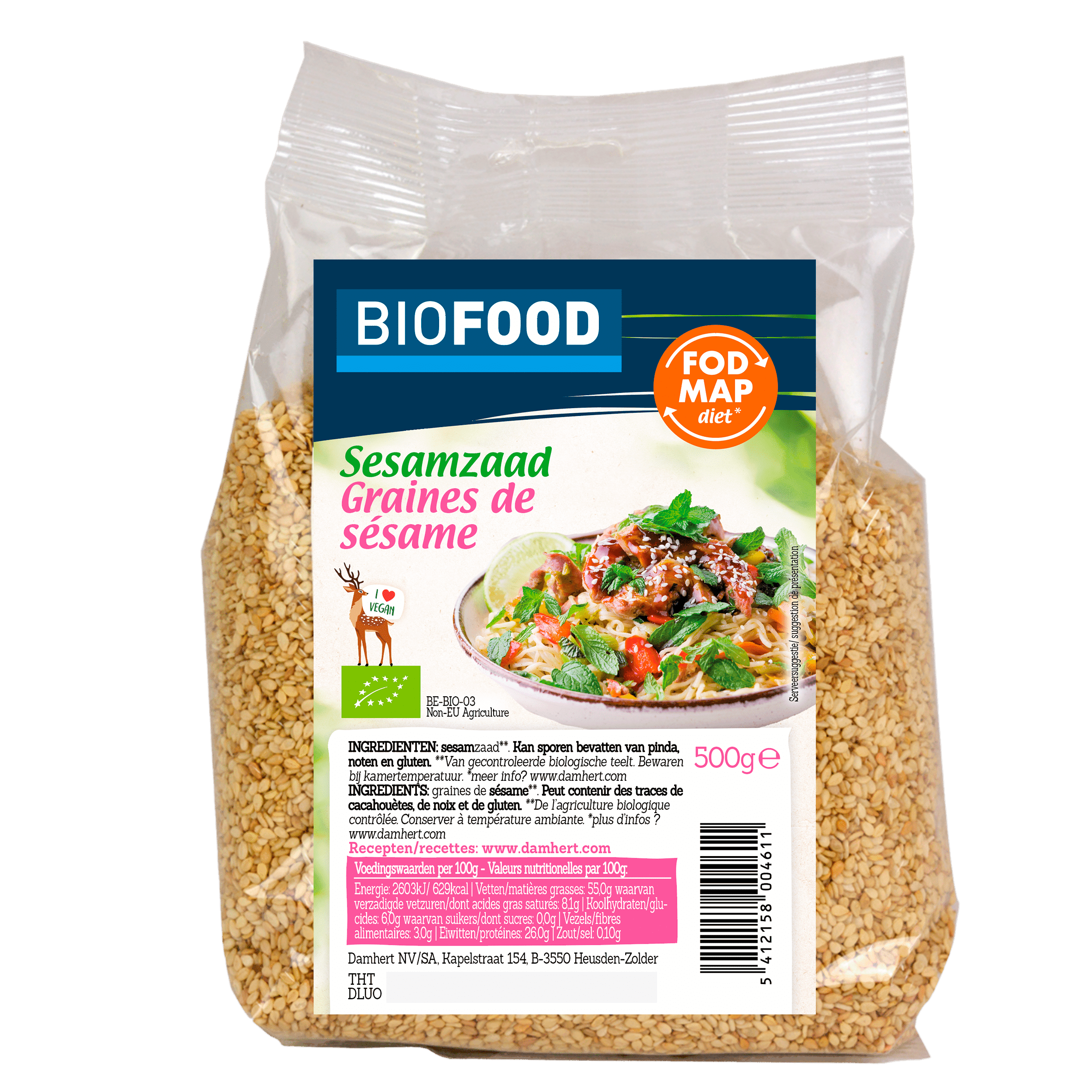 Biofood Sesamzaad bio