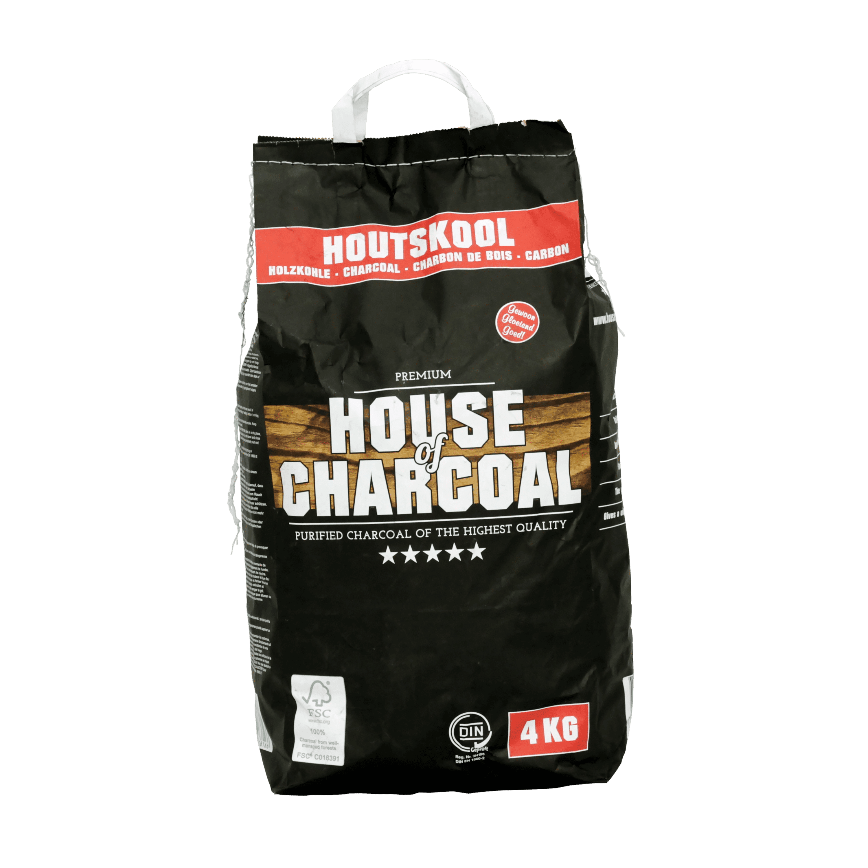 House of Charcoal Houtskool 4 kg