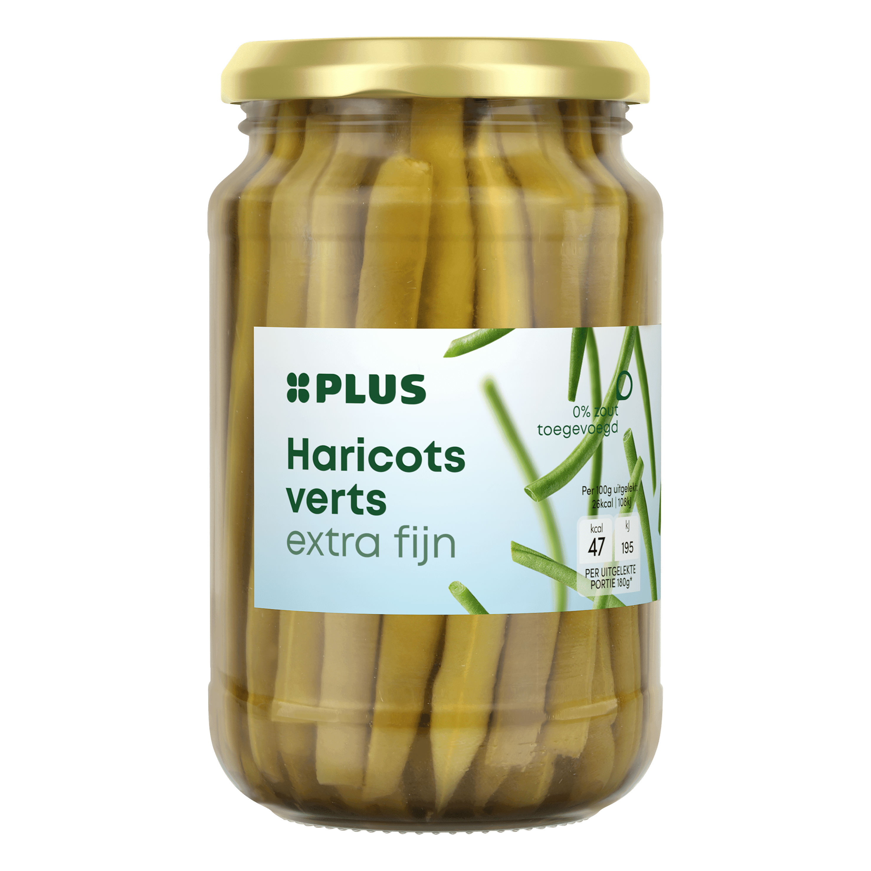 PLUS Haricots verts