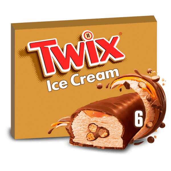 Twix Melk Chocolade Karamel Ijsjes