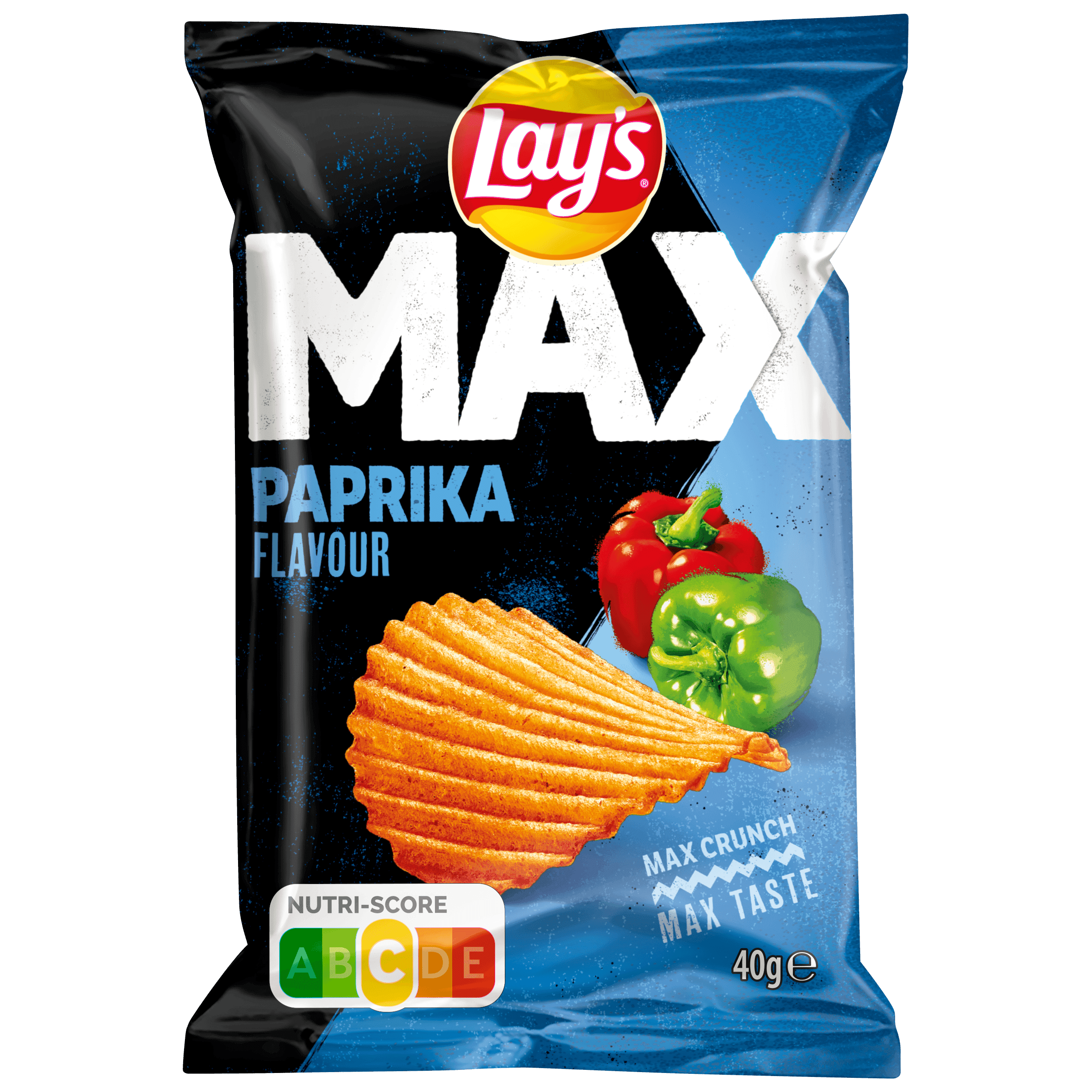 Lays Max Ribbel Chips Paprika
