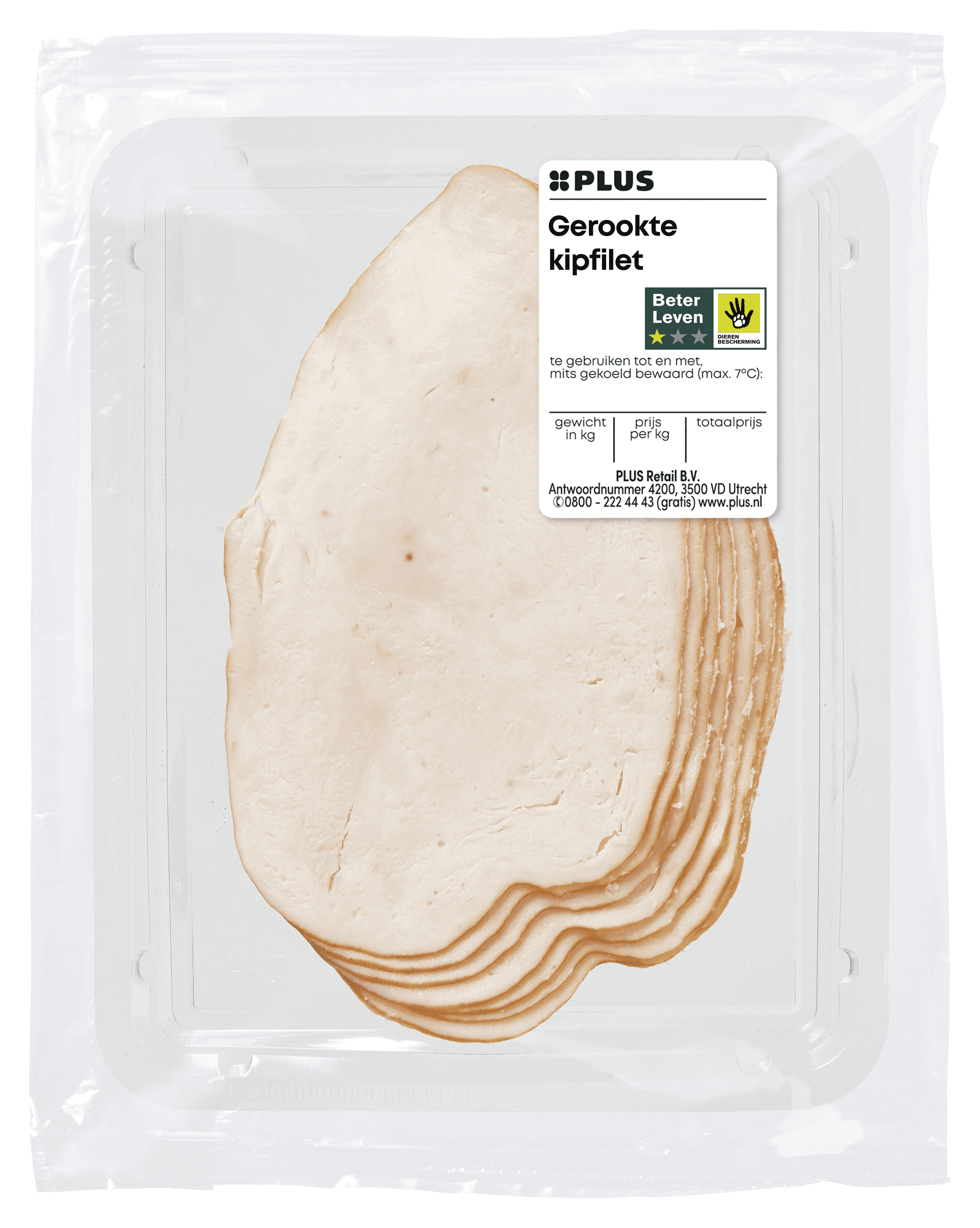 PLUS Gerookte kipfilet