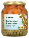PLUS Doperwten en wortelen