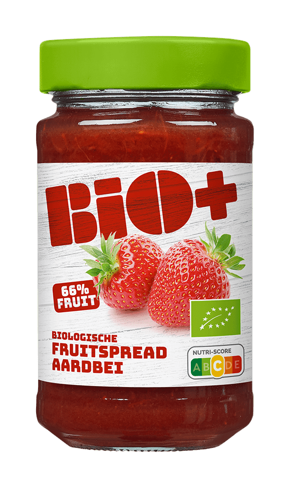 BIO+ Aardbeien Fruitspread