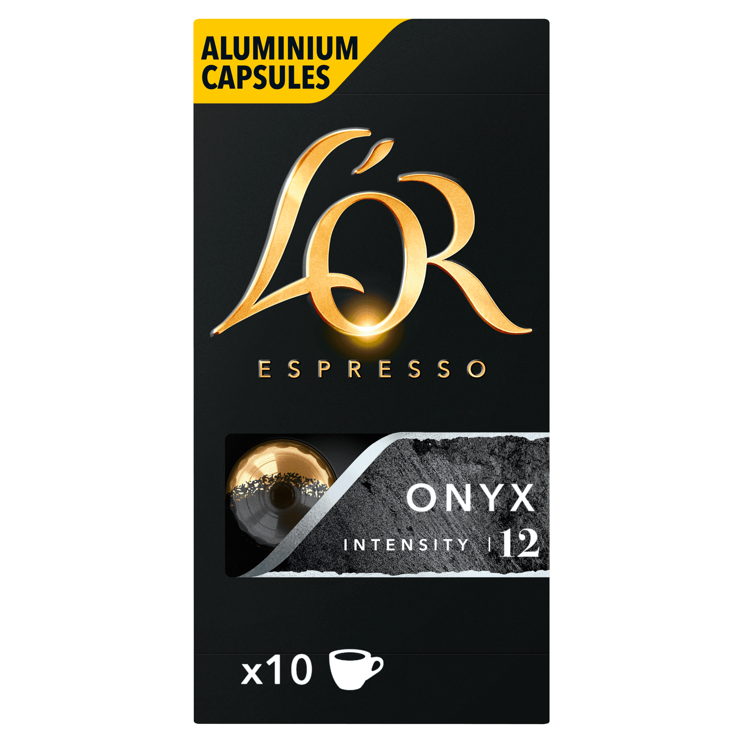 L'Or Espresso onyx koffiecups