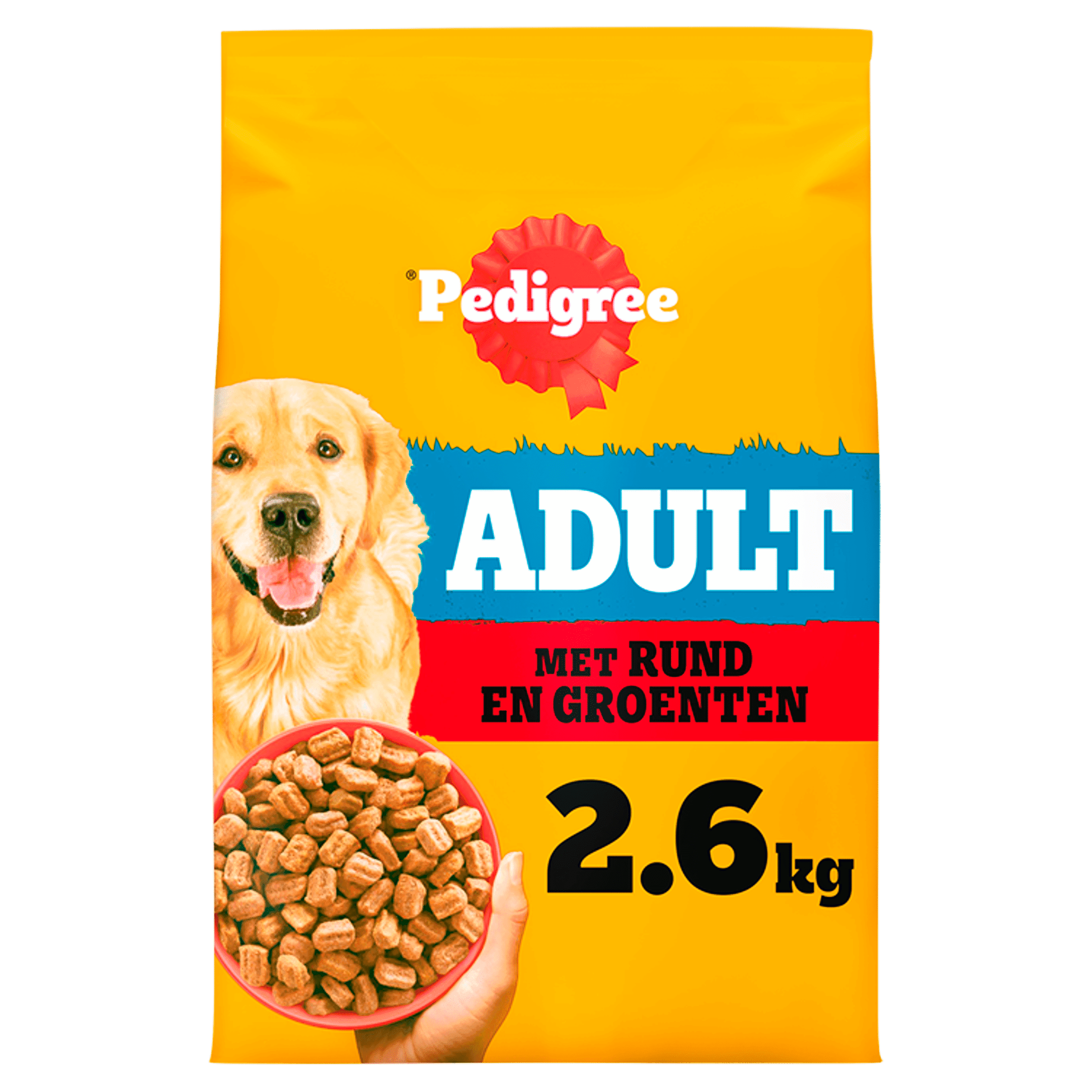 Pedigree Droog adult rund en groente