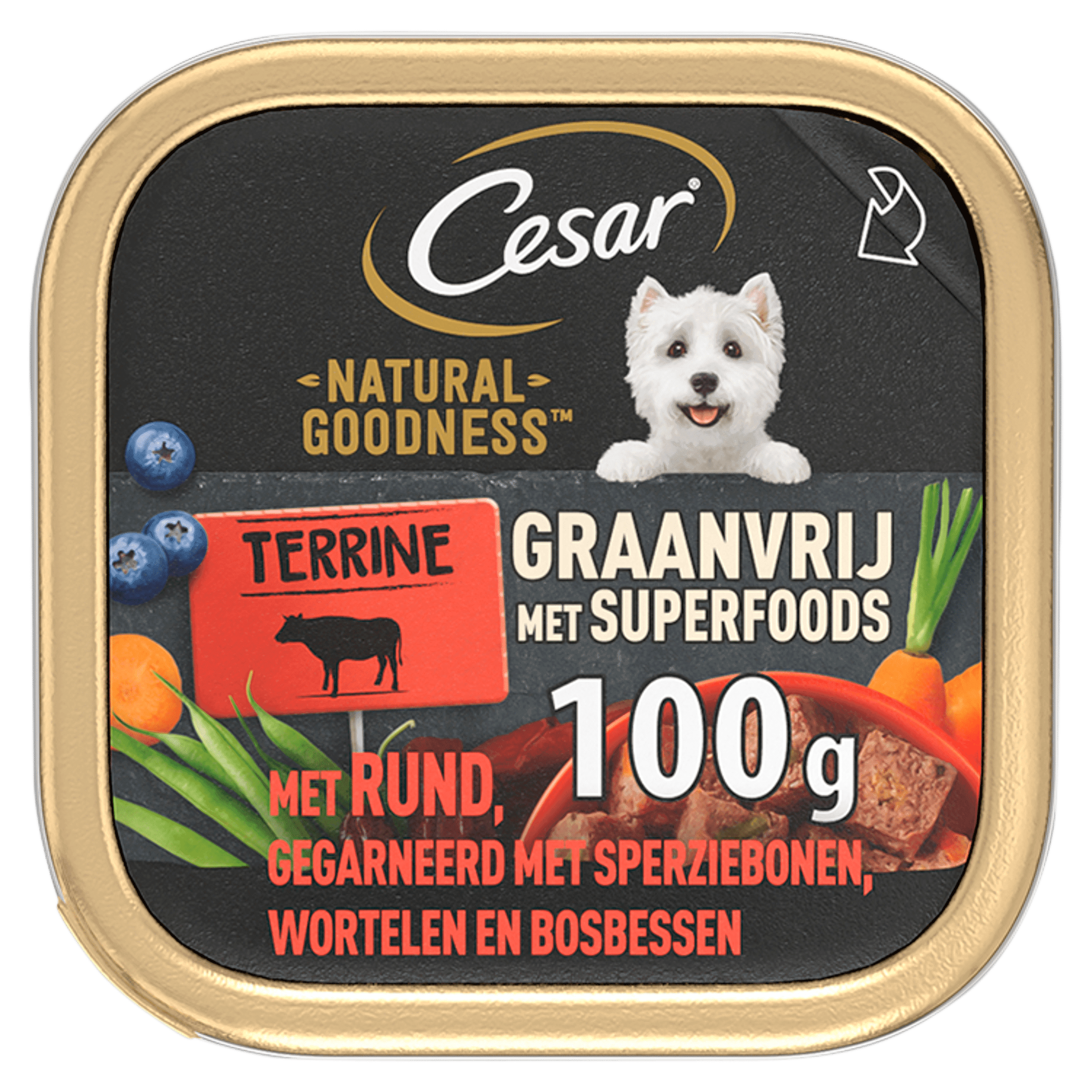 Cesar Natural goodness beef terrine