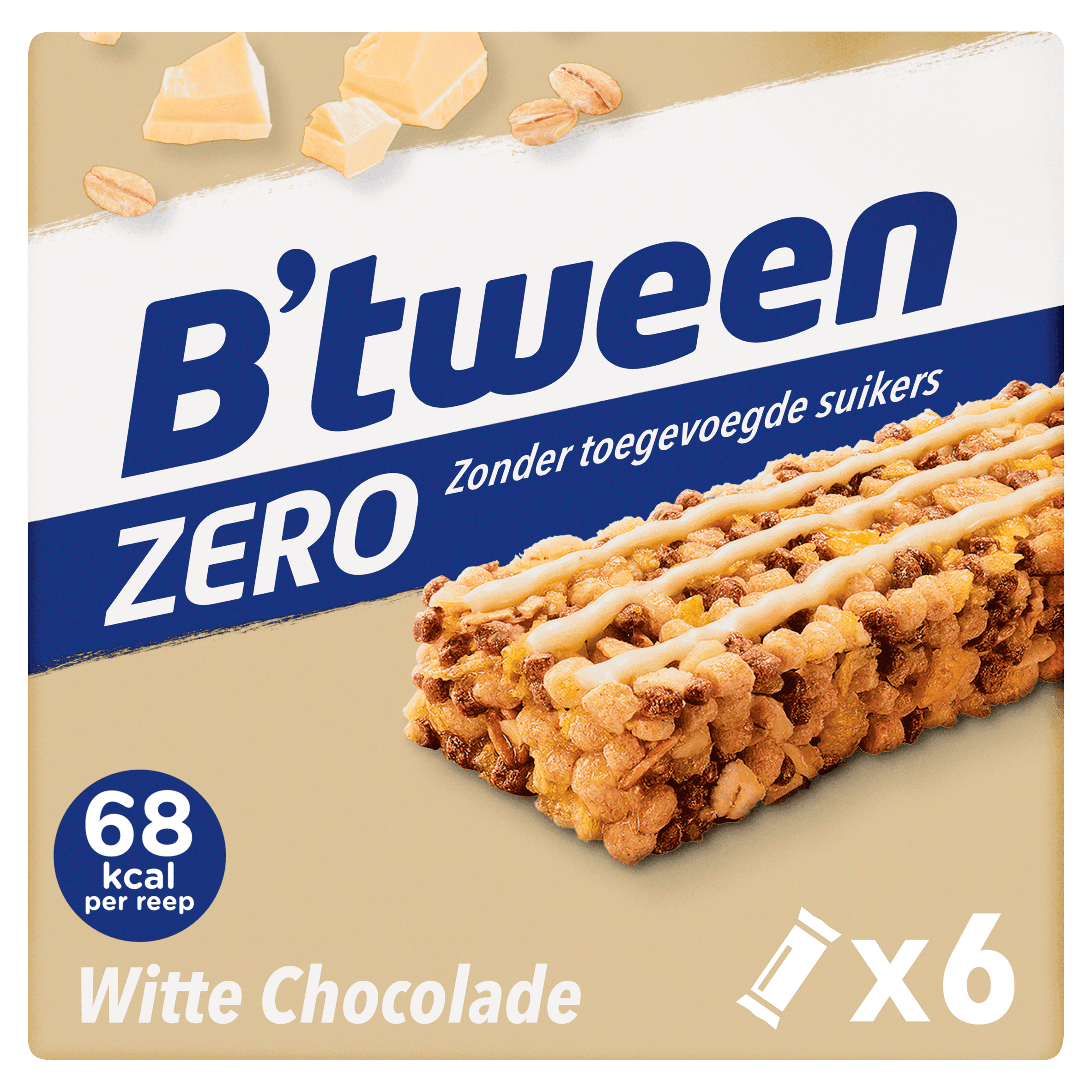 B'tween Mueslireep Zero Witte Chocolade