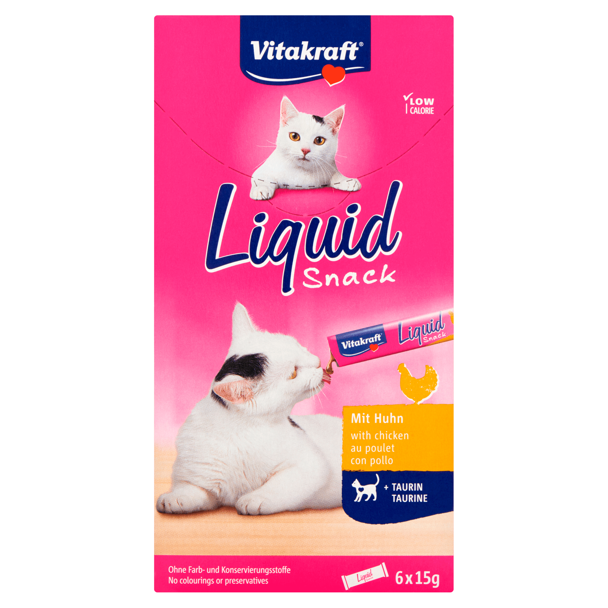 Vitakraft Liquid snack kip & taurine