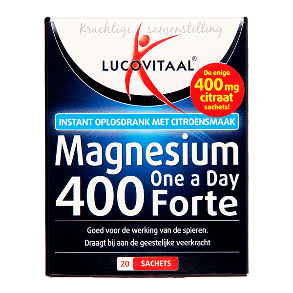 Lucovitaal Magnesium Sachets 400mg