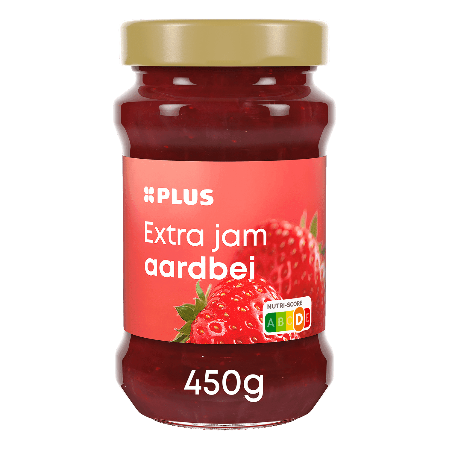 PLUS Extra aardbeienjam