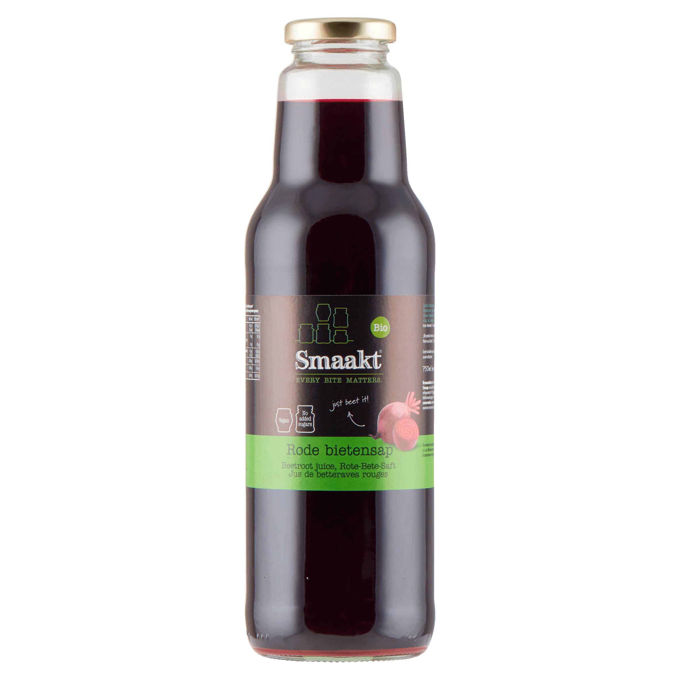 Smaakt Rodebietensap bio