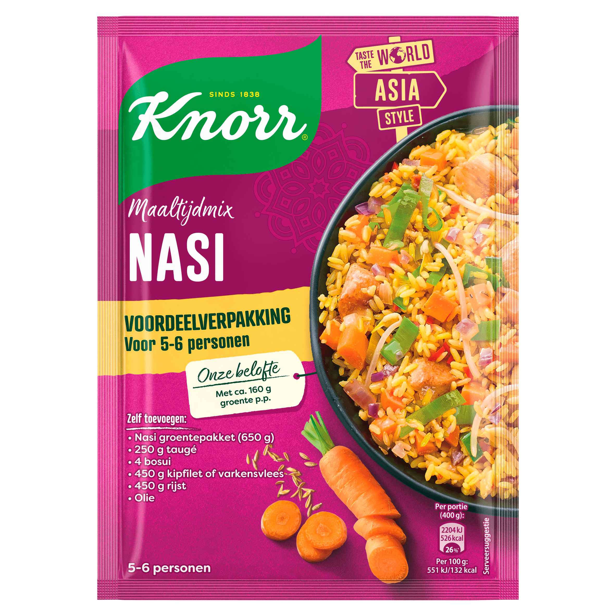 Knorr Mix voor Nasi XXL
