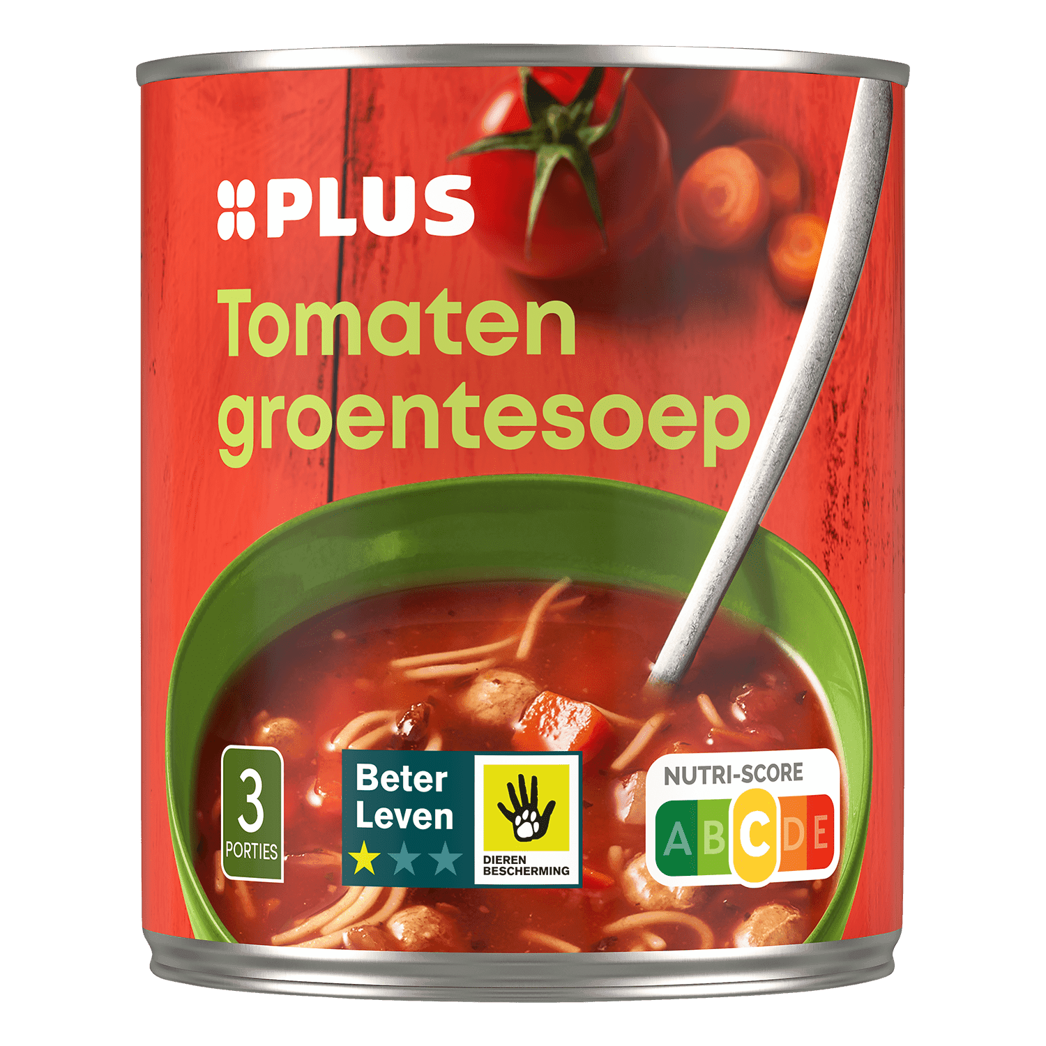 PLUS Tomaten groentesoep BLK 1 ster