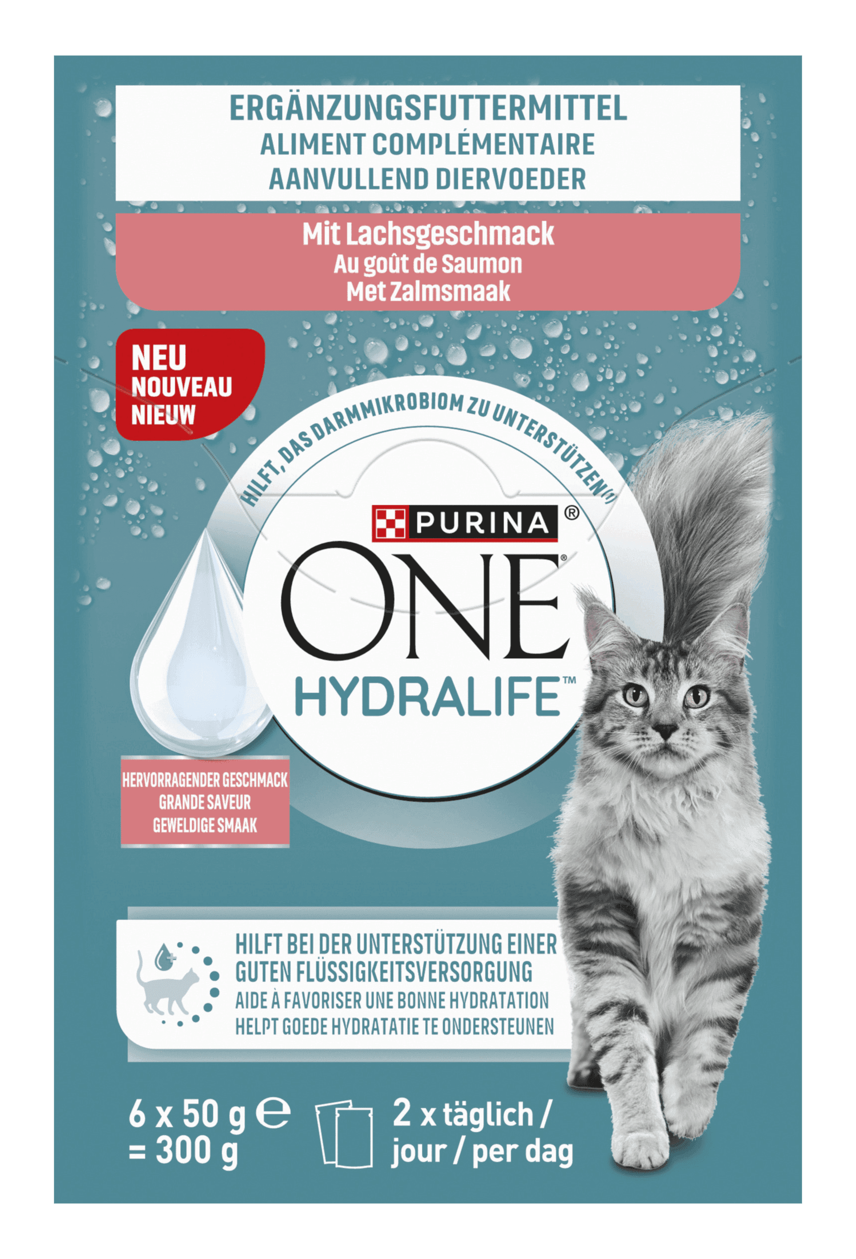 Purina One hydralife zalmsmaak