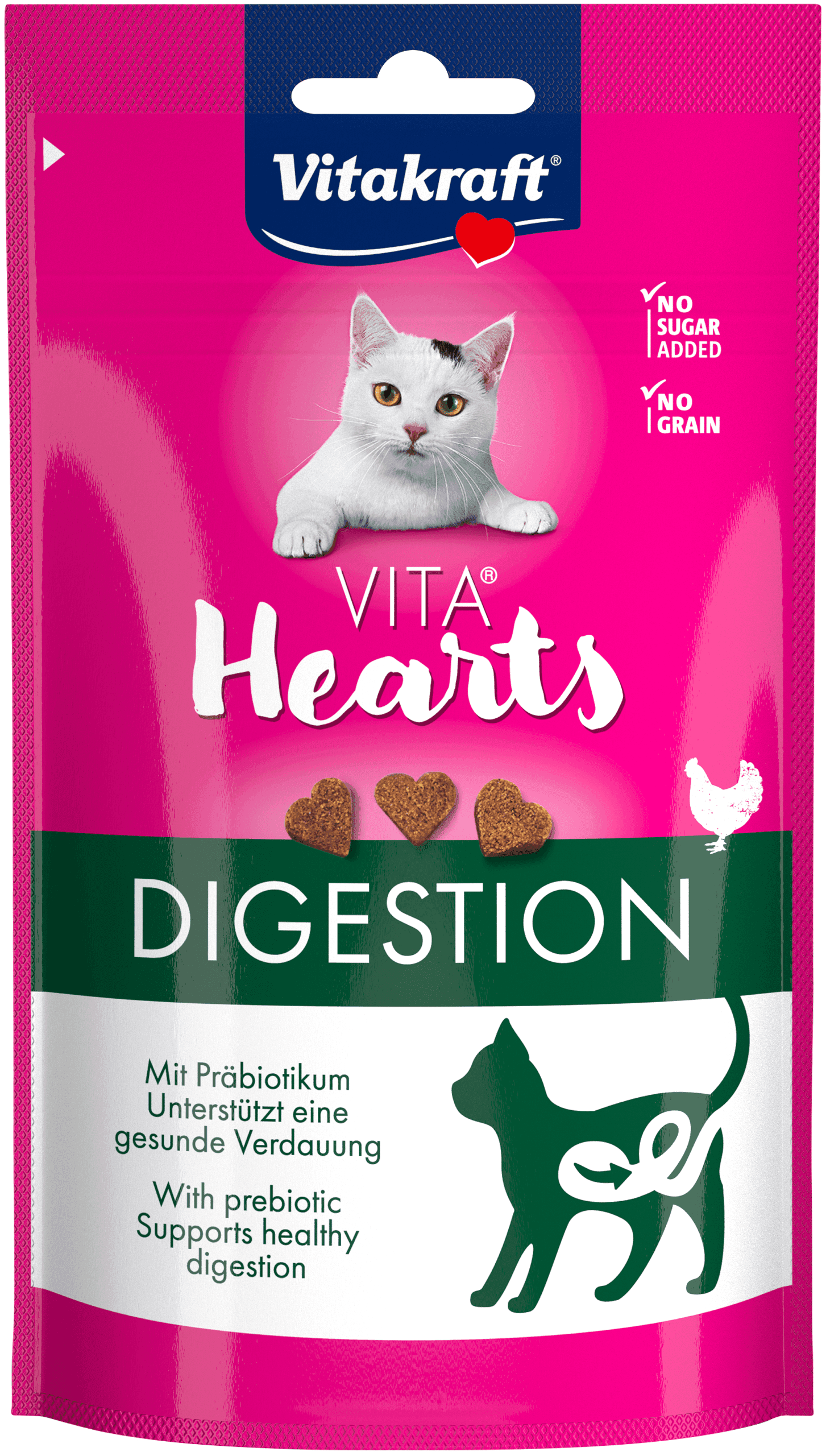 Vitakraft vitahearts digeston kip