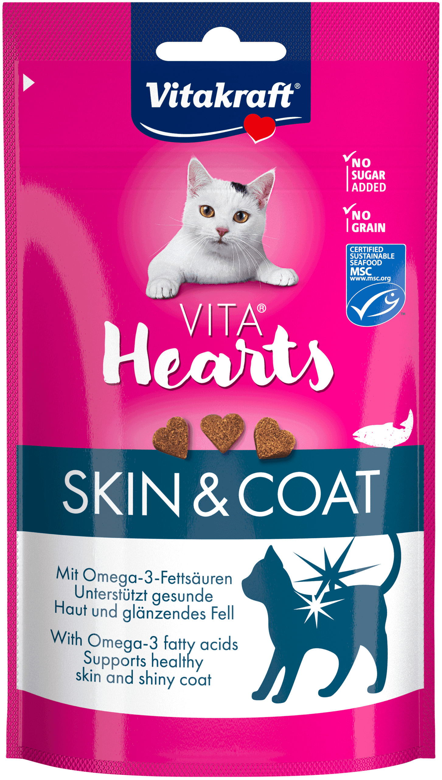 Vitakraft vitahearts skin & coat