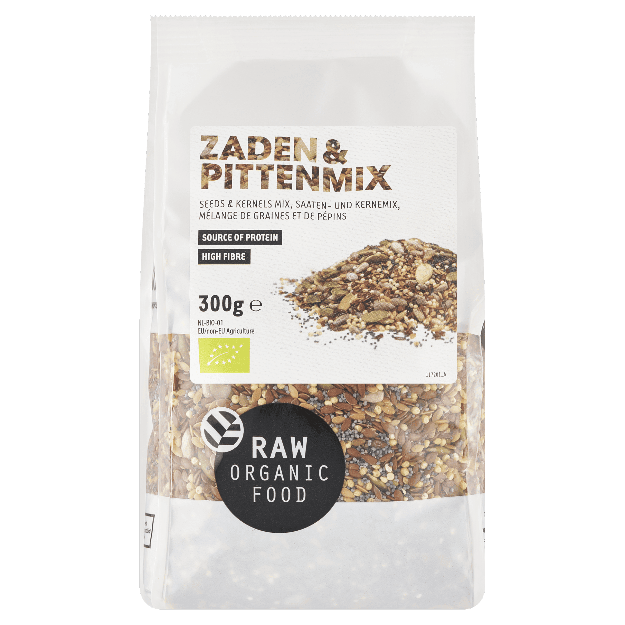 Raw Organic Food Zaden-pittenmix bio