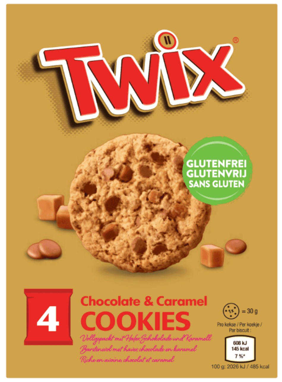 Mars Twix glutenvrije cookies