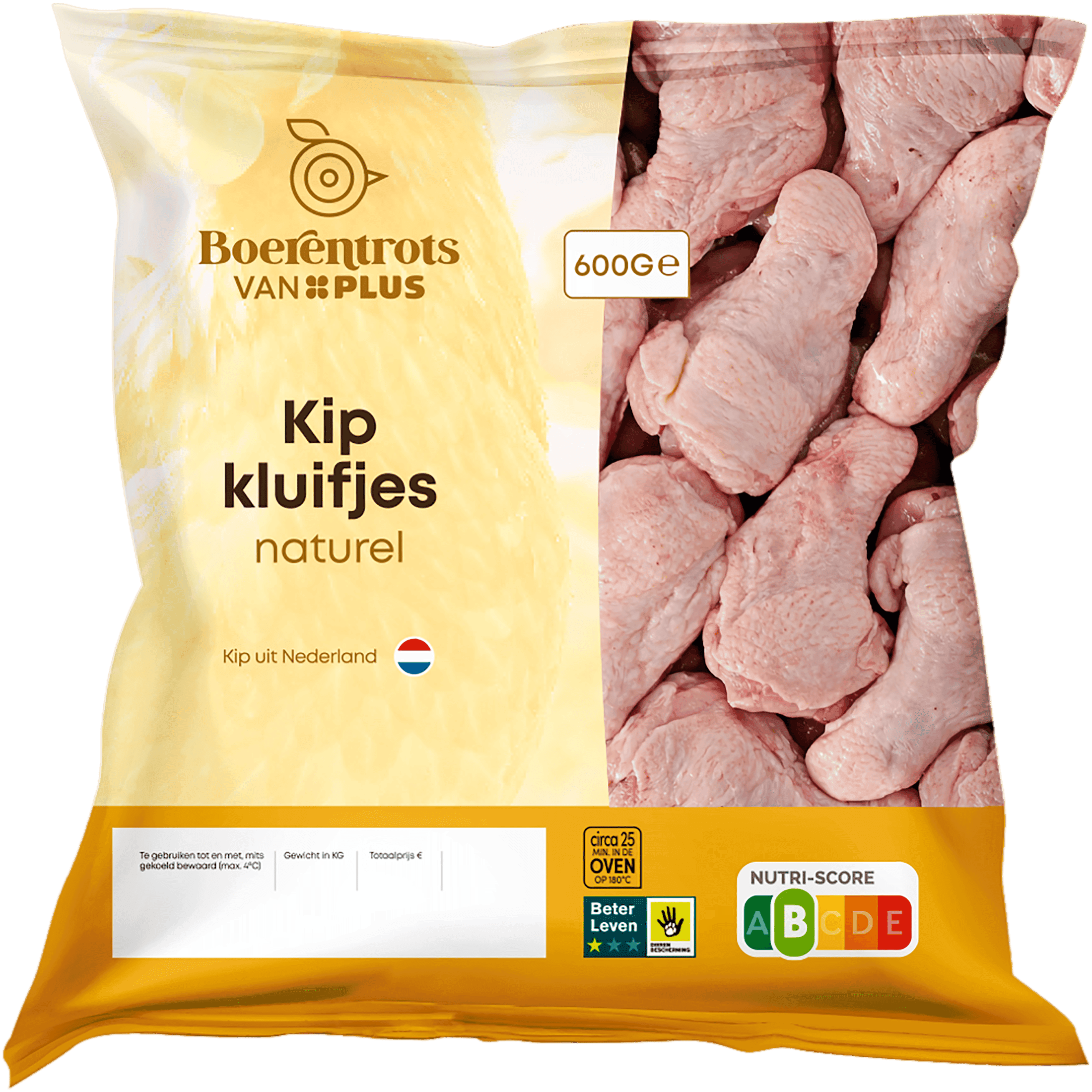 PLUS Boerentrots Kipkluifjes naturel