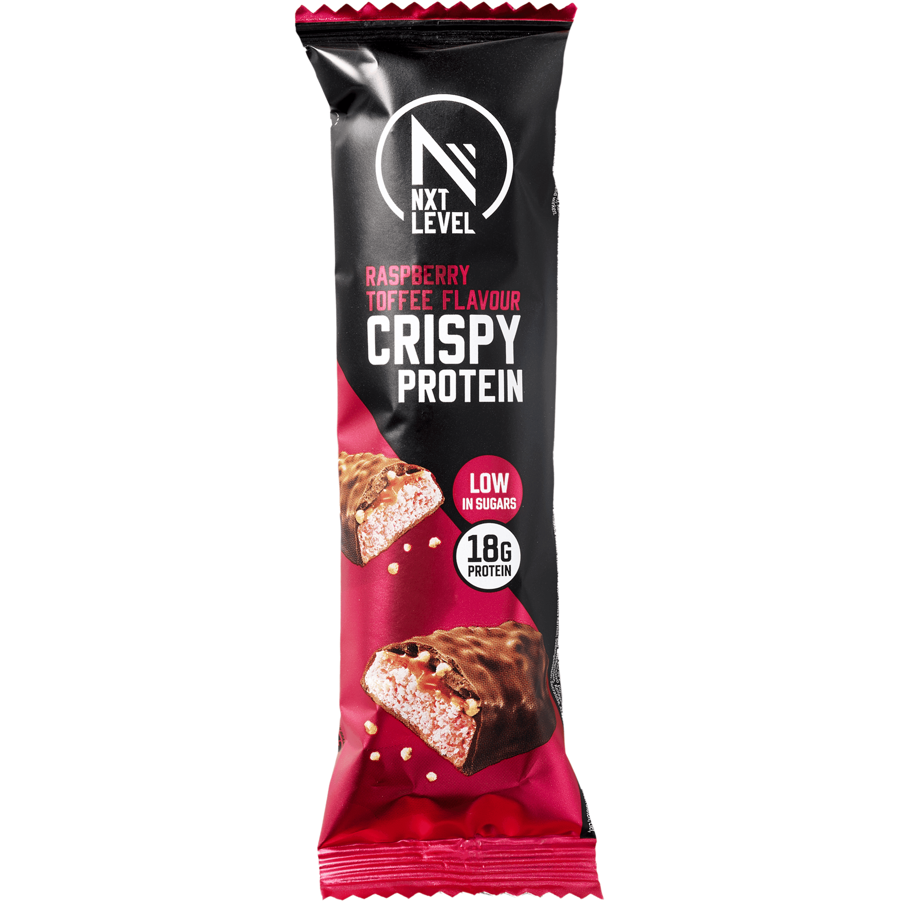 NXT Level Crispy Protein Raspberry Toffee