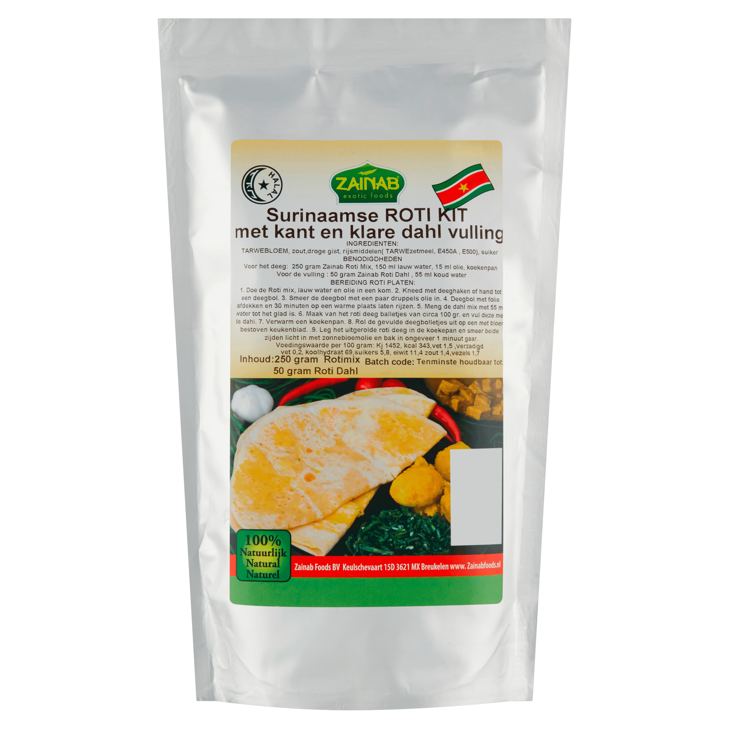 Zainab Surinaamse roti kit