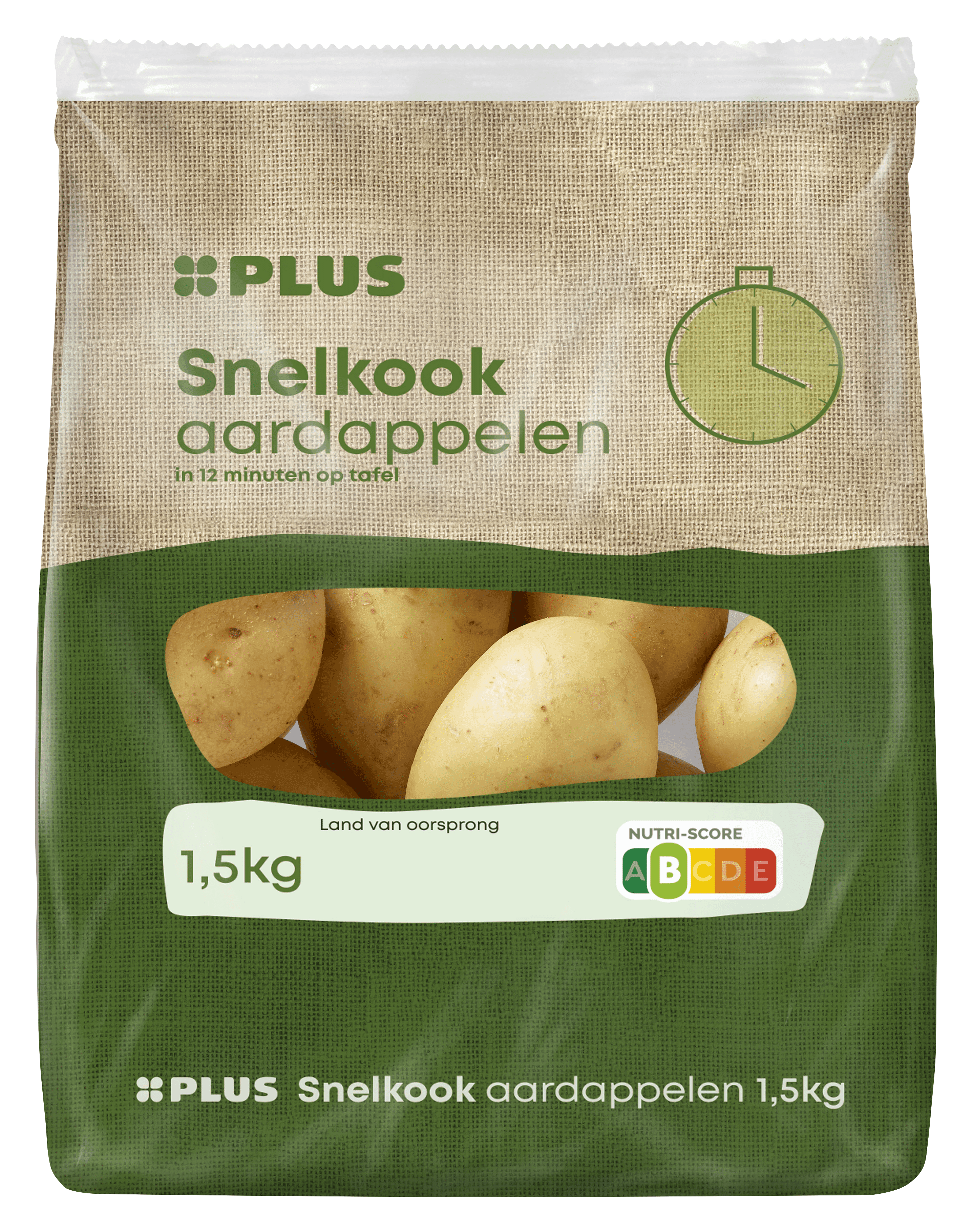 PLUS Snelkookaardappelen