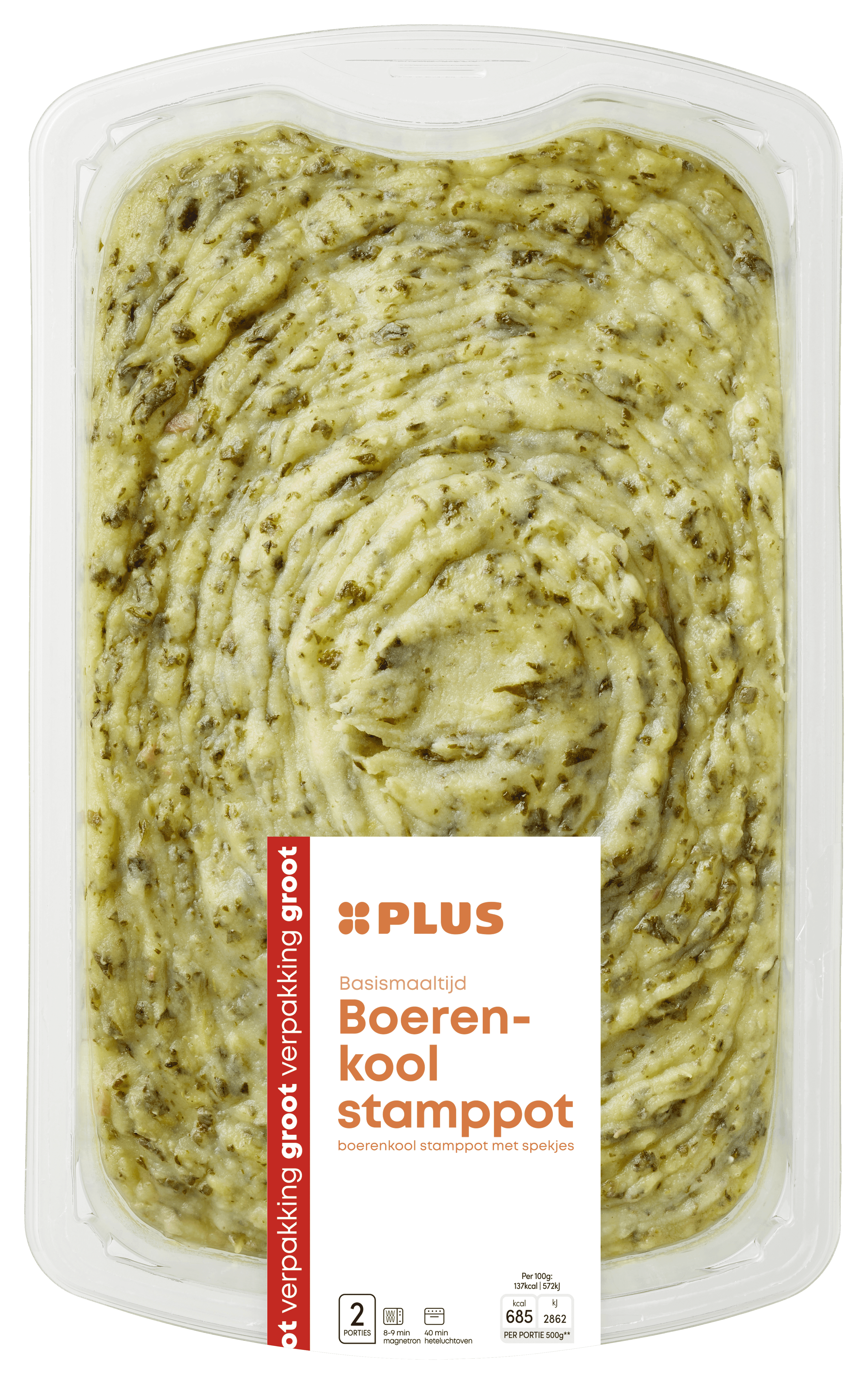 PLUS Boerenkoolstamppot