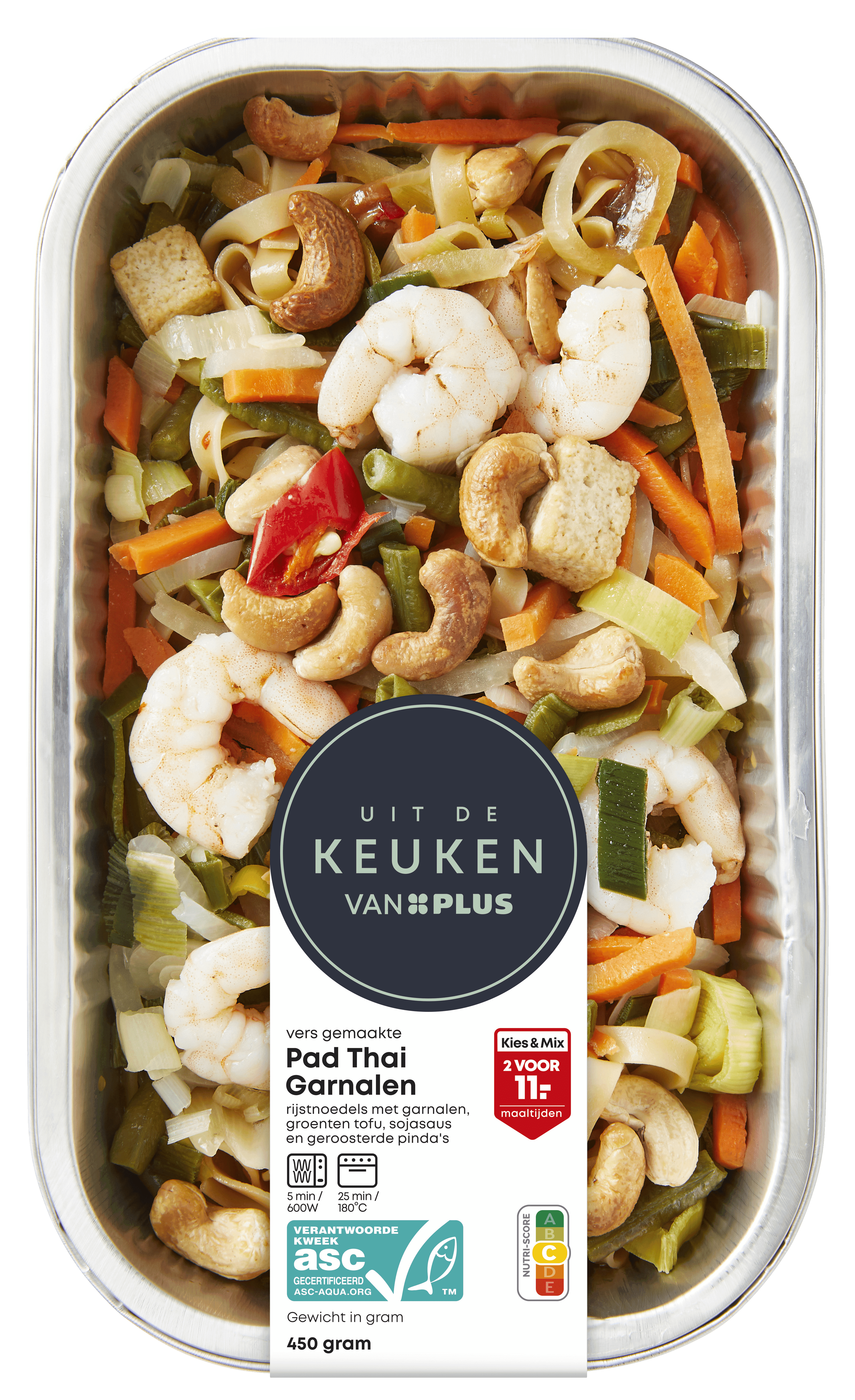 Uit de keuken van PLUS Pad Thai Garnalen