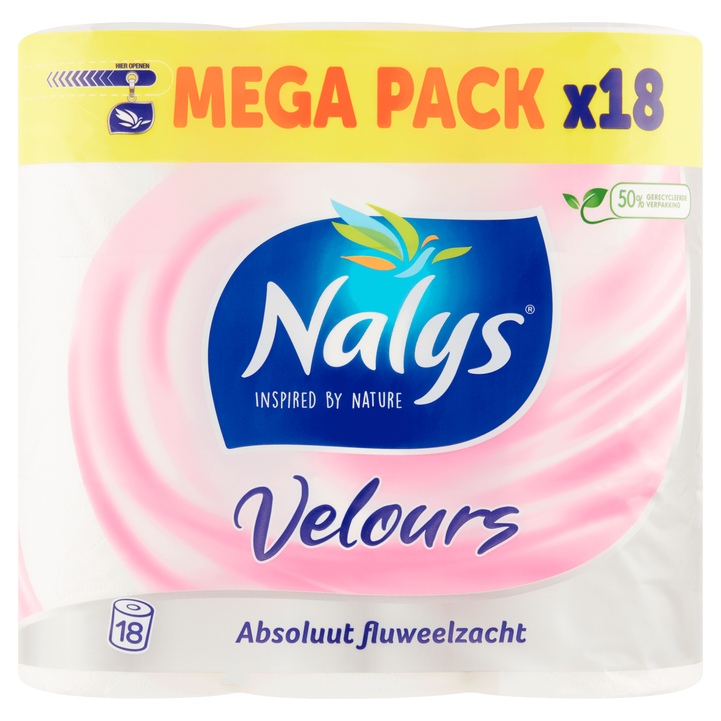 NALYS Toiletpapier 3 laags velours