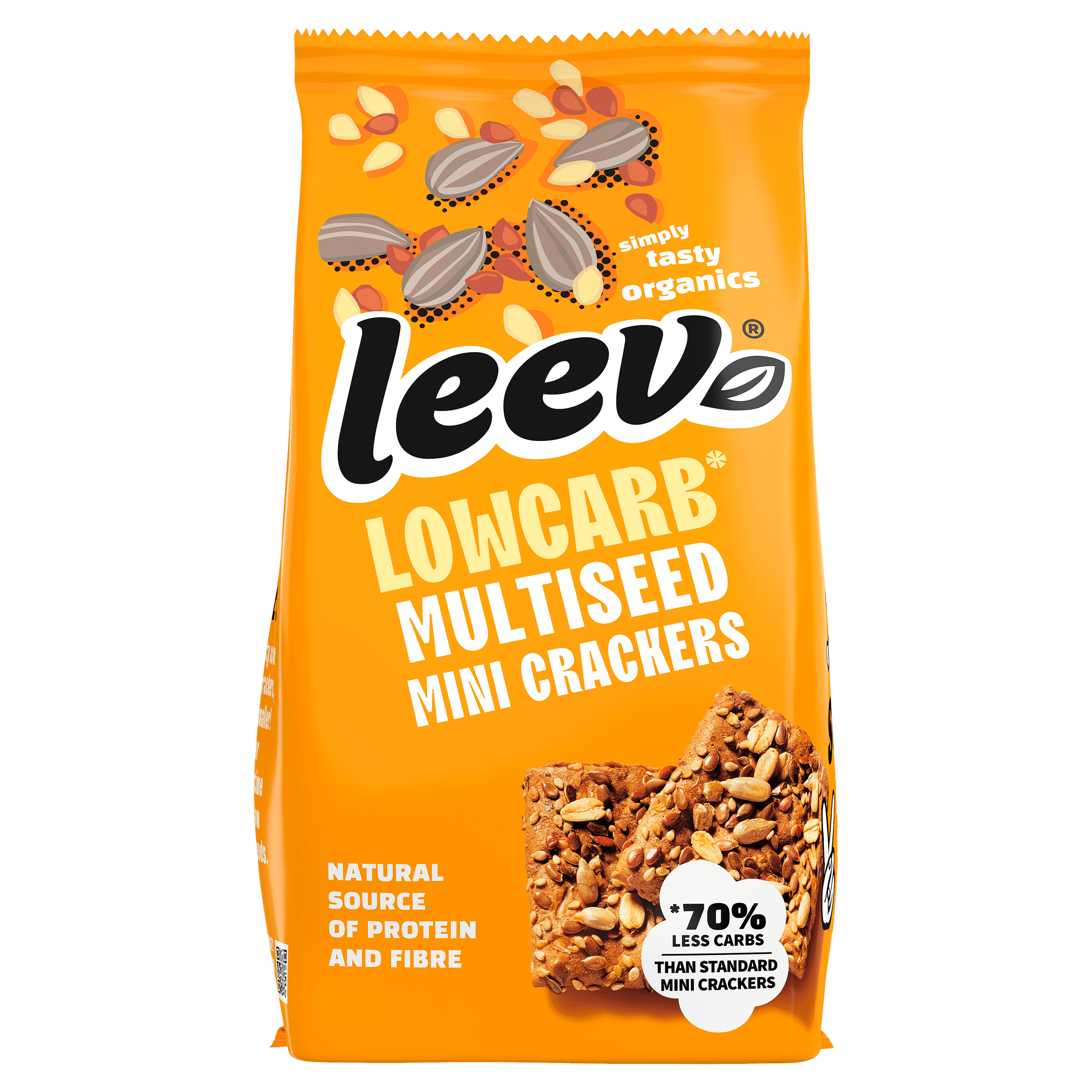 Leev Low-carb mini crackers multi