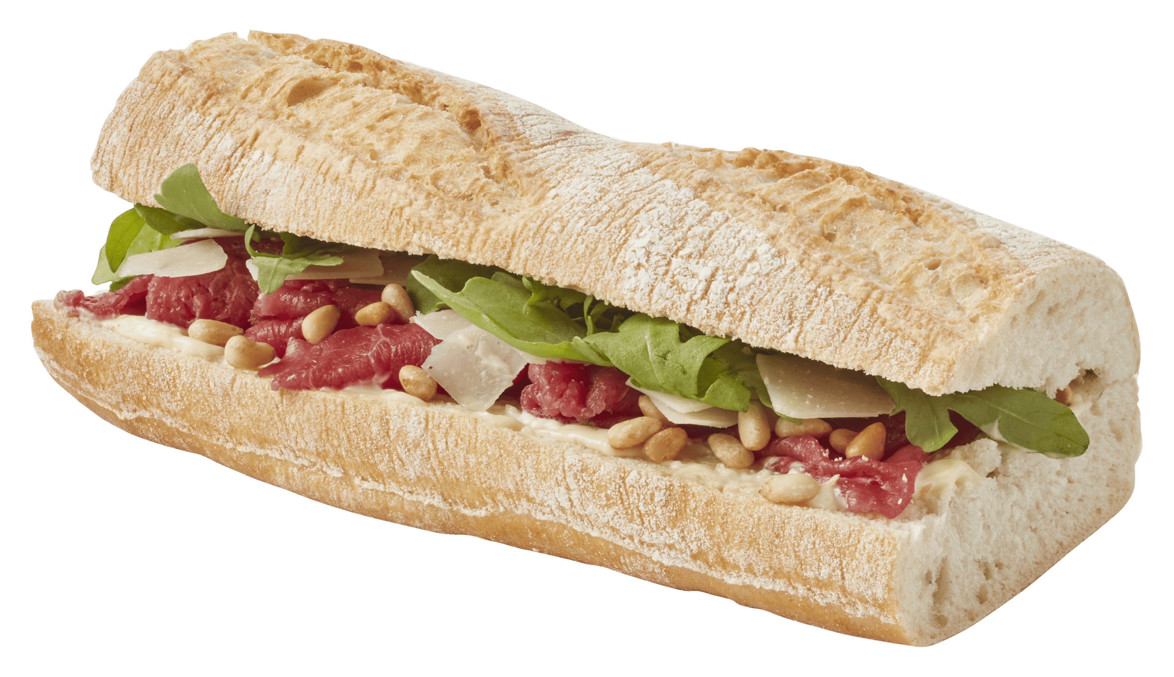 PLUS Witte baguette carpaccio