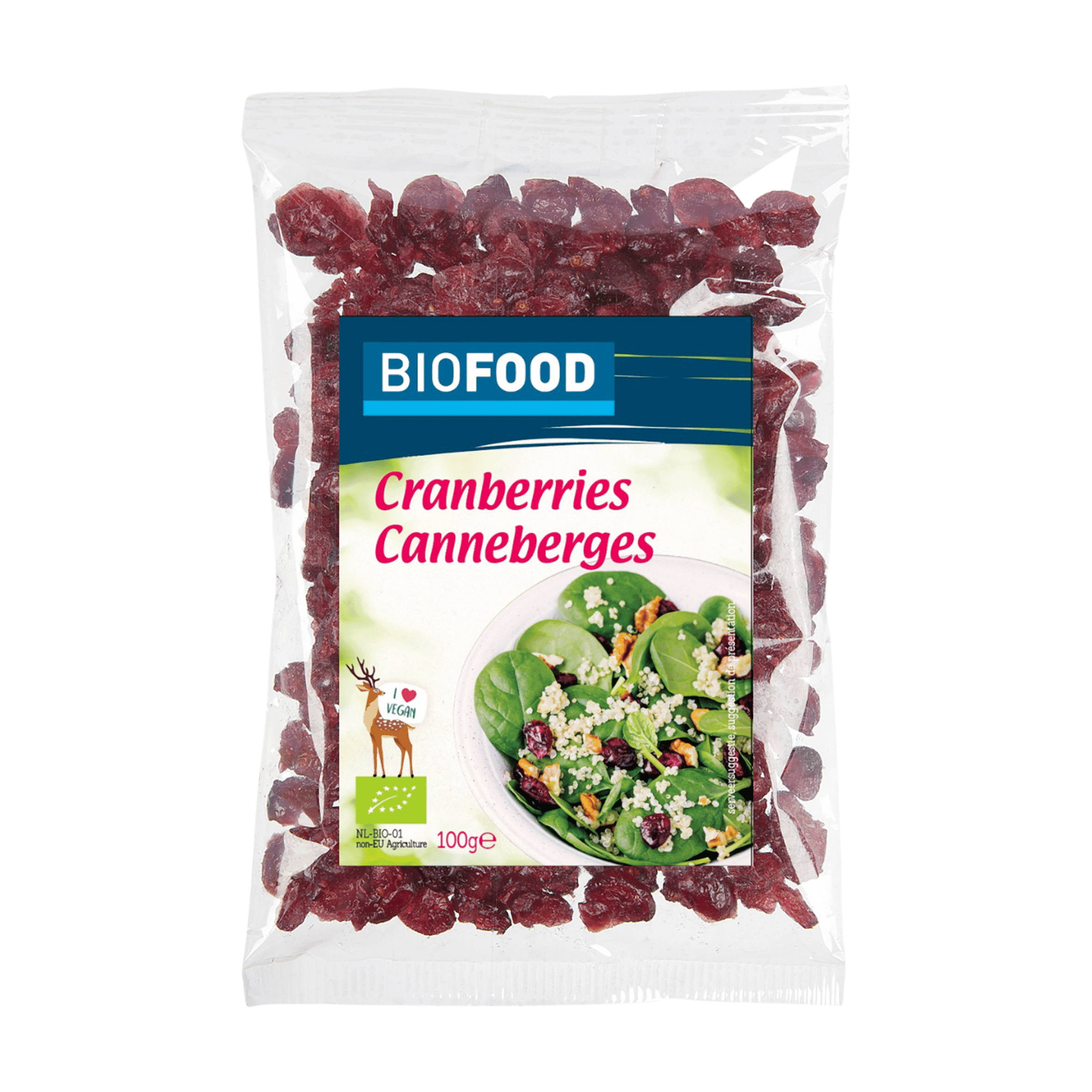Biofood Cranberries bio