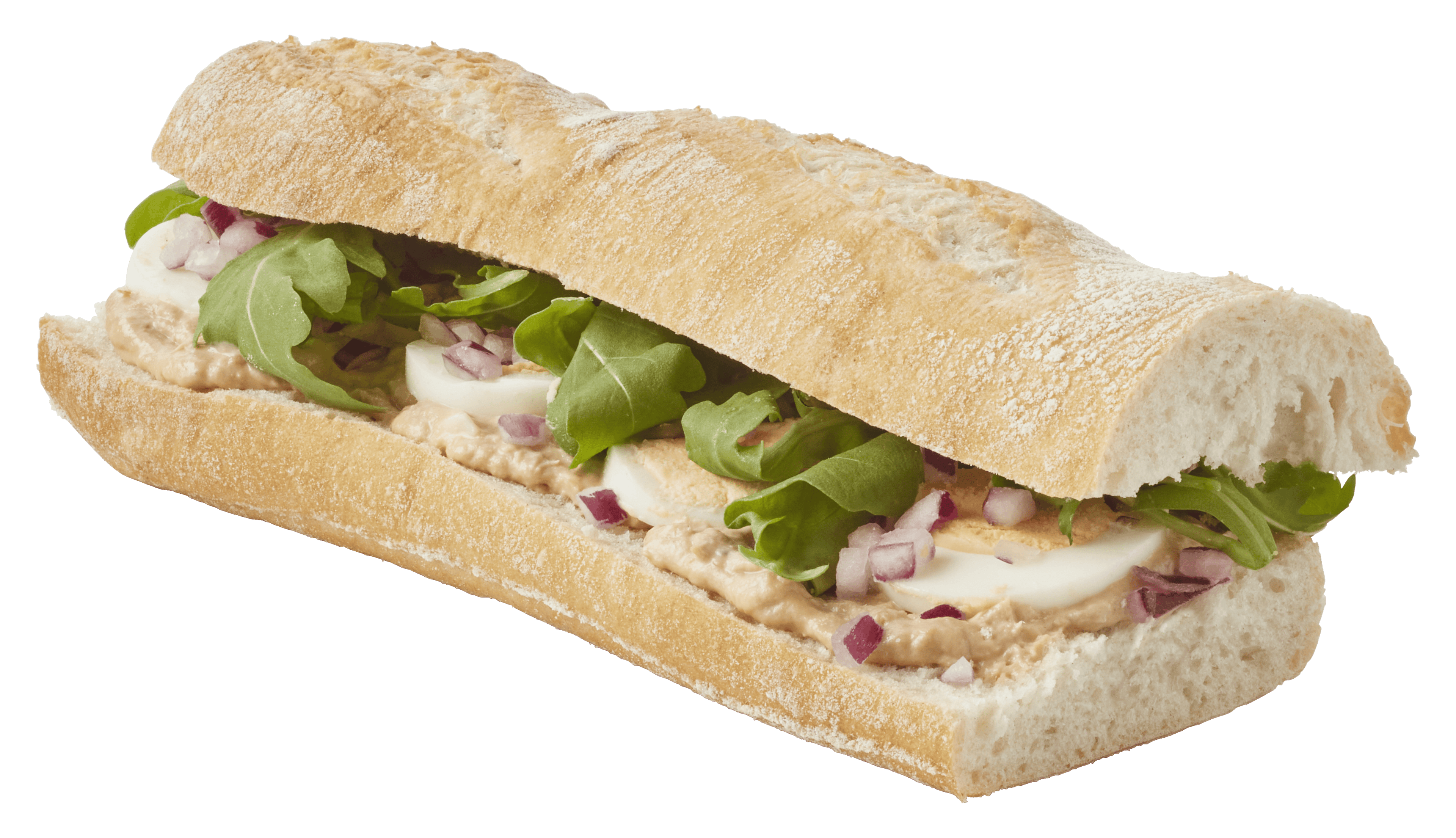 PLUS Witte baguette tonijnsalade