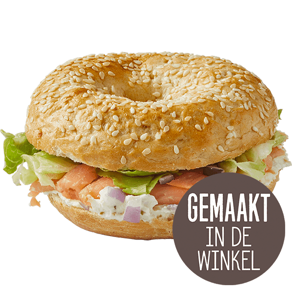 PLUS Bagel gerookte zalm