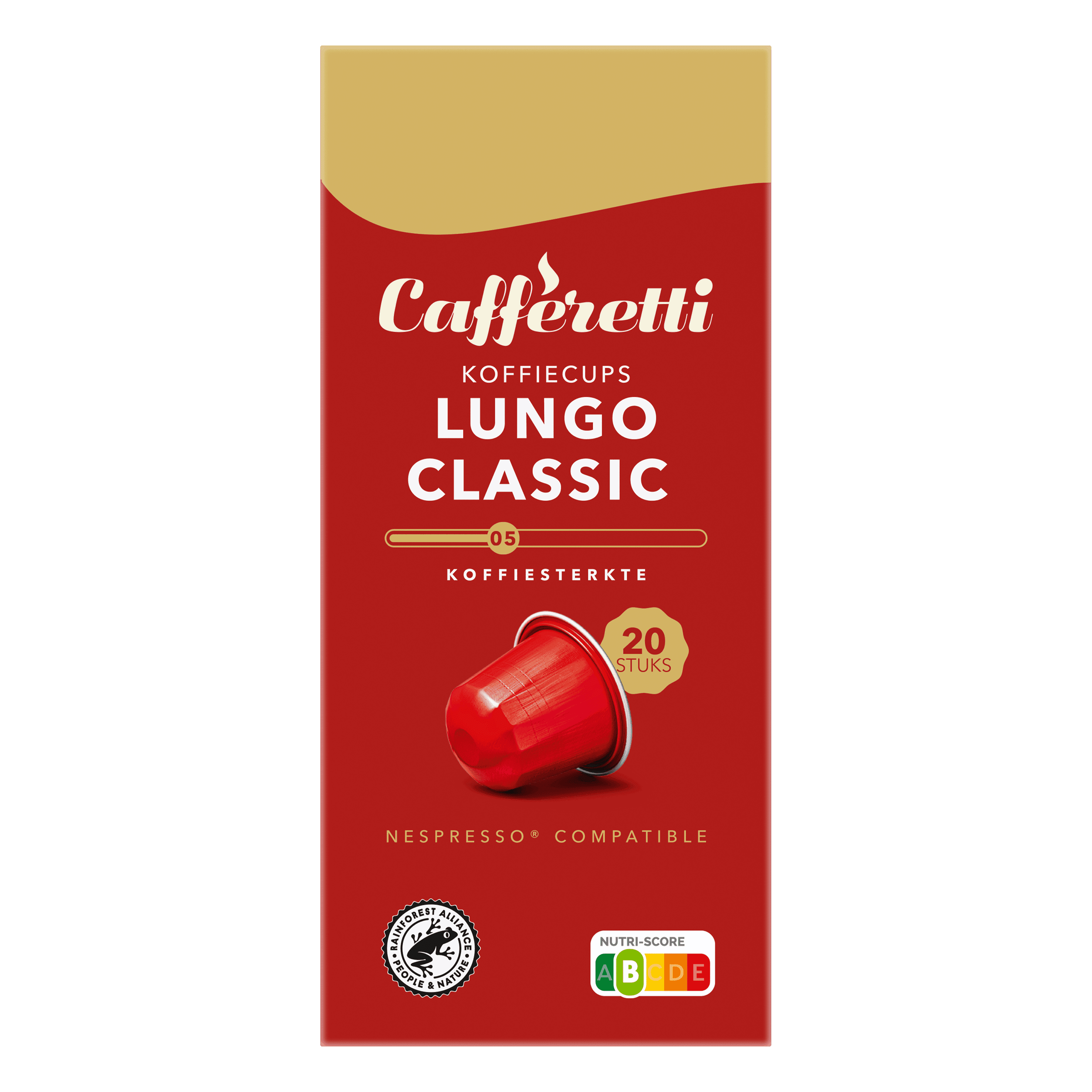 Caffèretti Koffiecups lungo classic