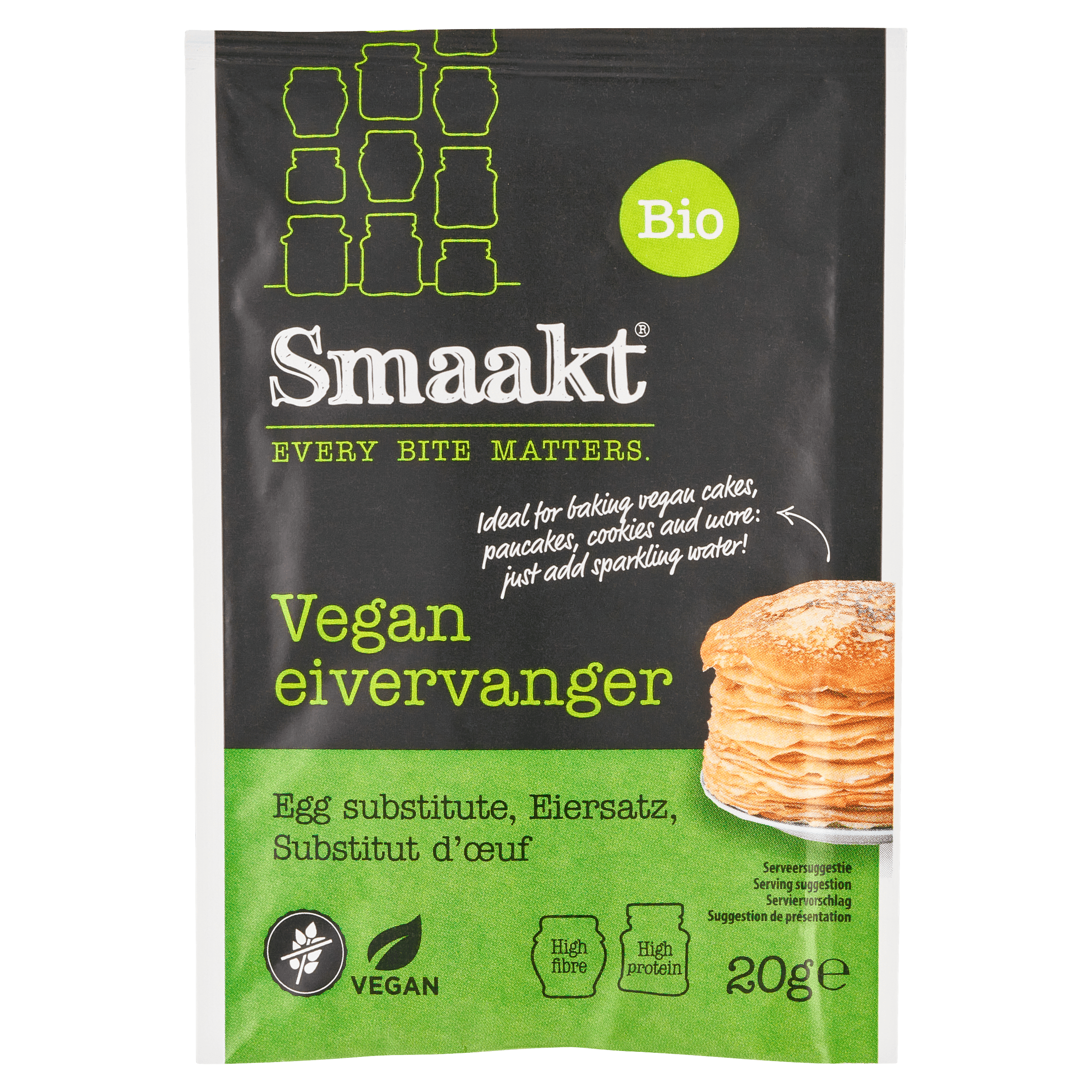 Smaakt Vegan eivervanger biologisch