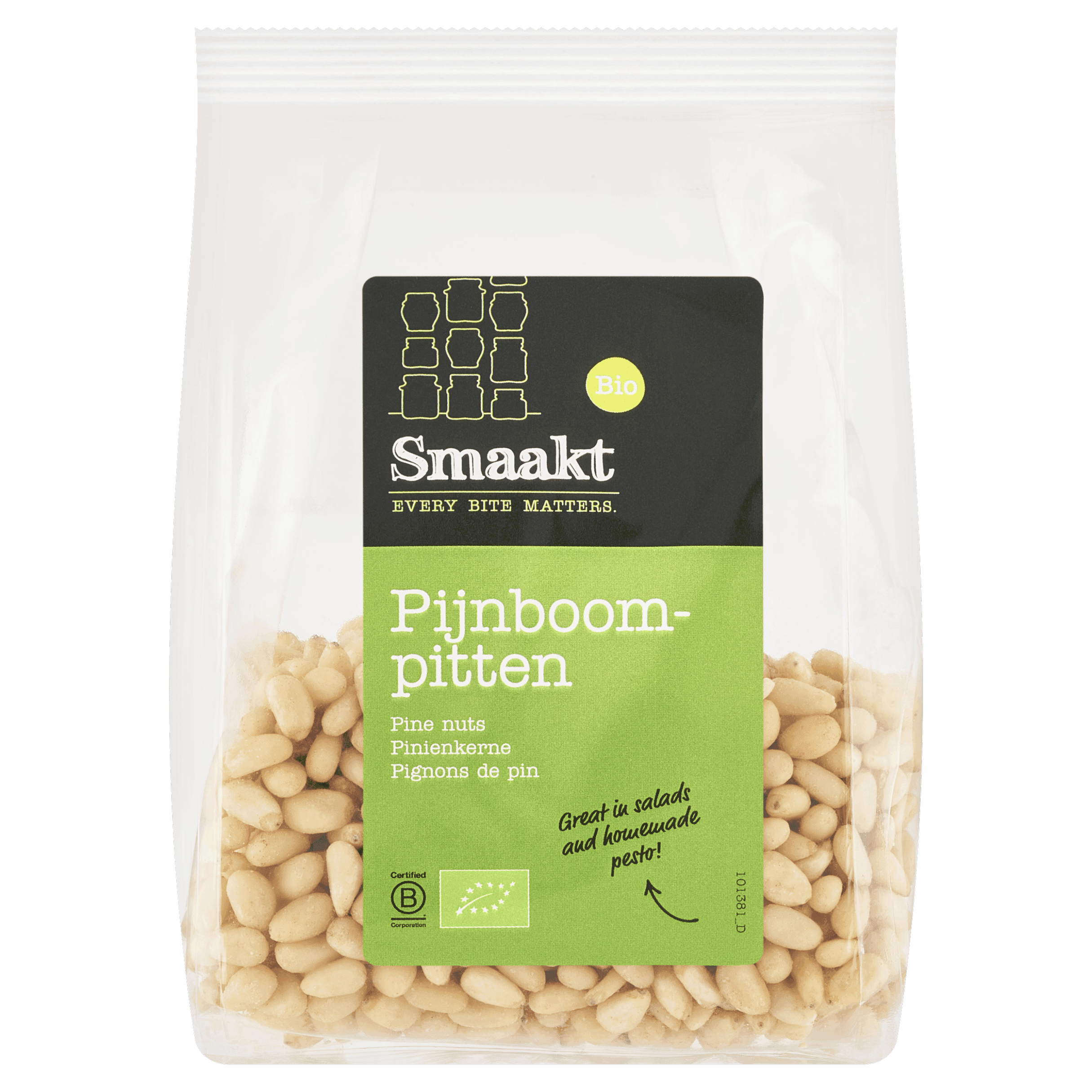 Smaakt Pijnboompitten biologisch