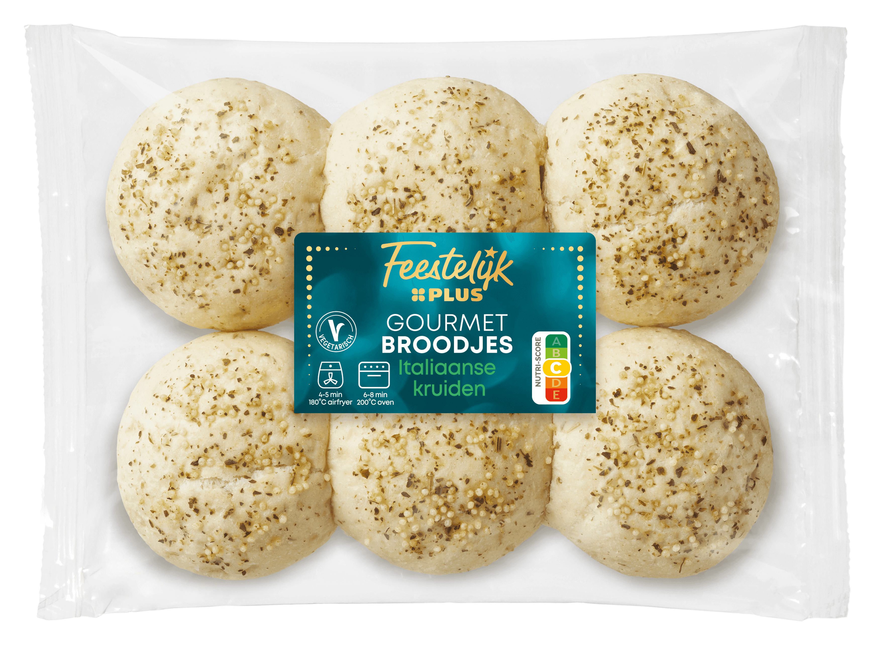 Feestelijk PLUS Mini gourmetbroodjes Italiaans