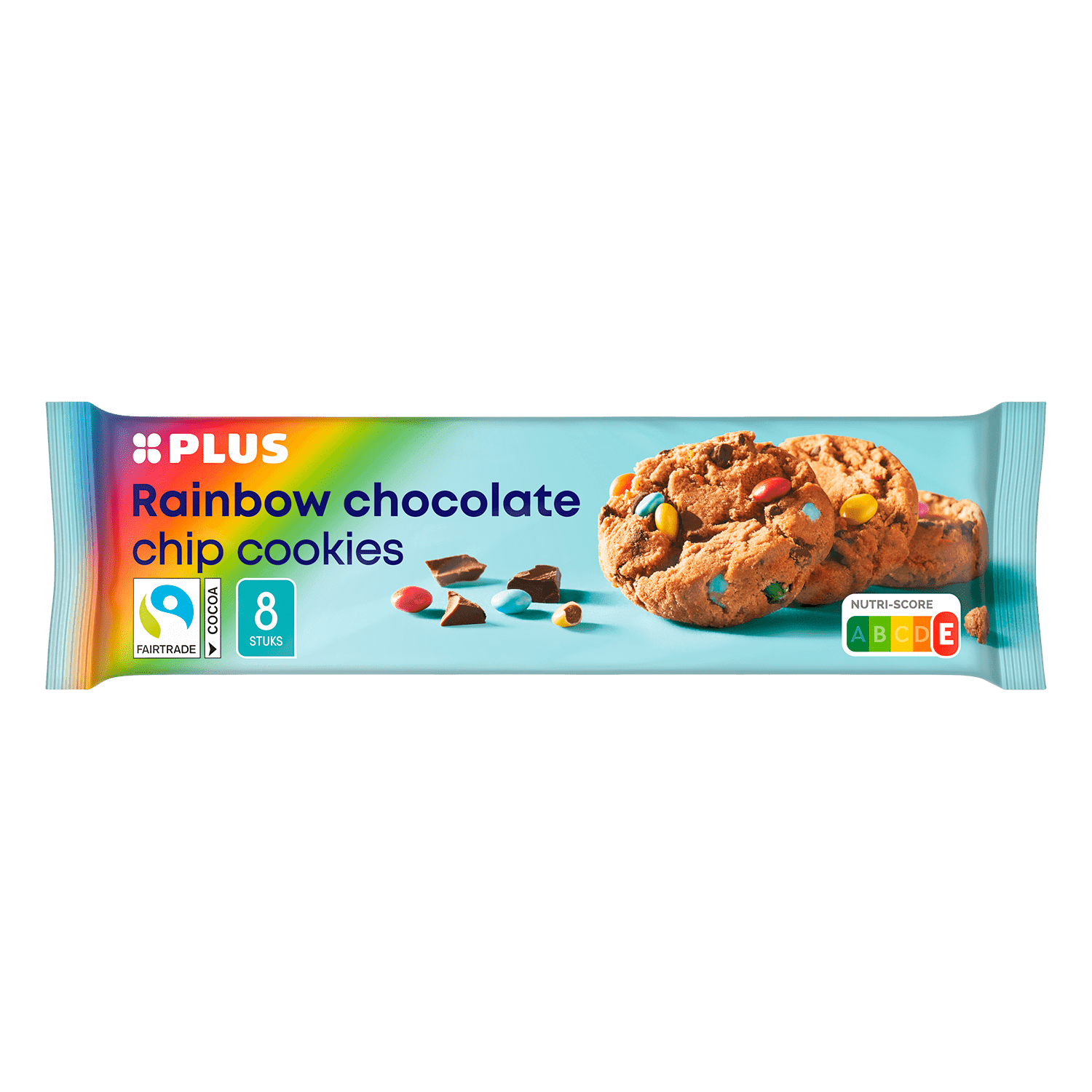 PLUS Rainbow chocolate chip cookies