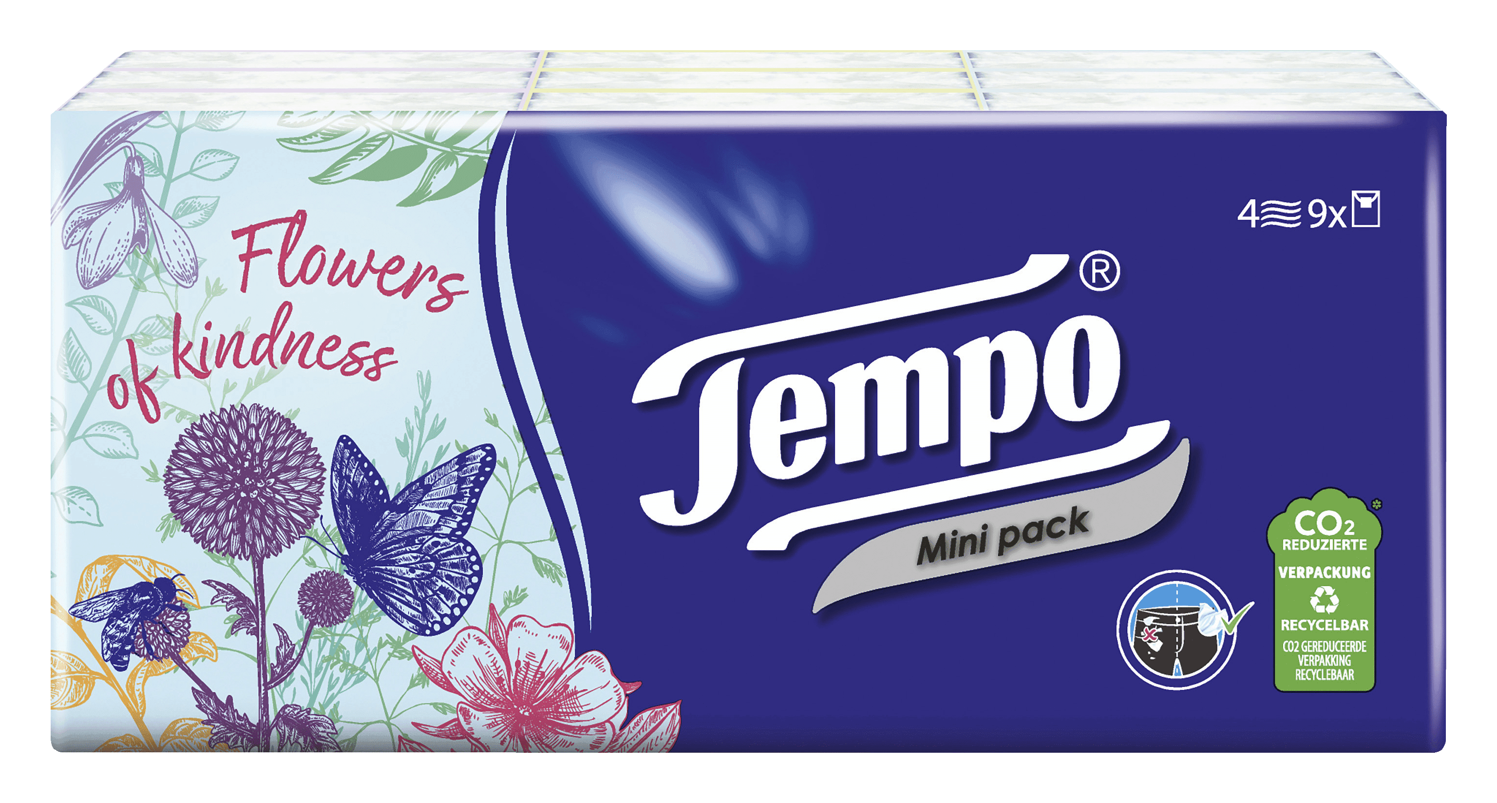 Tempo Zakdoekjes mini 4 laags