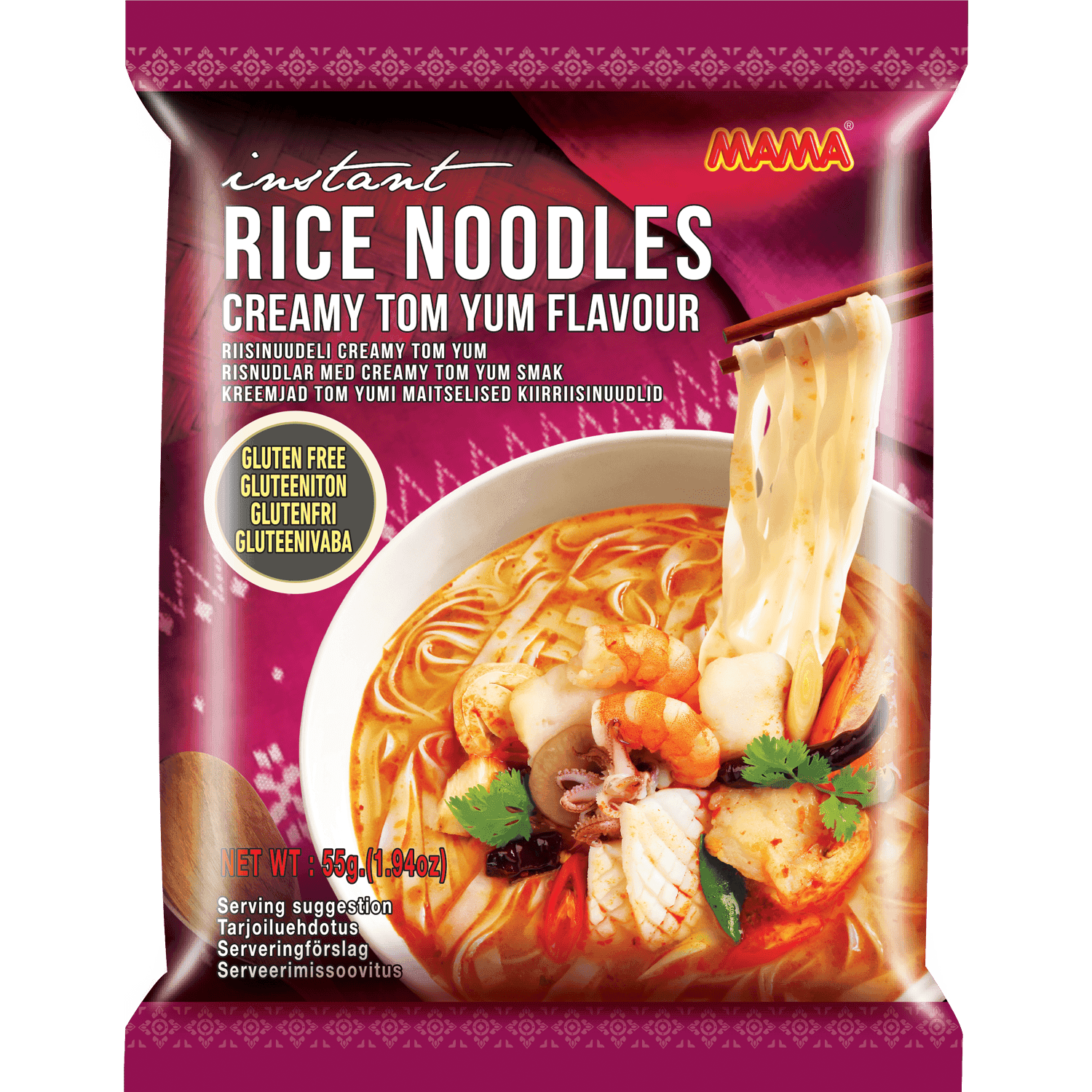 Mama Instant Rijst Noedels Romig Tom Yum