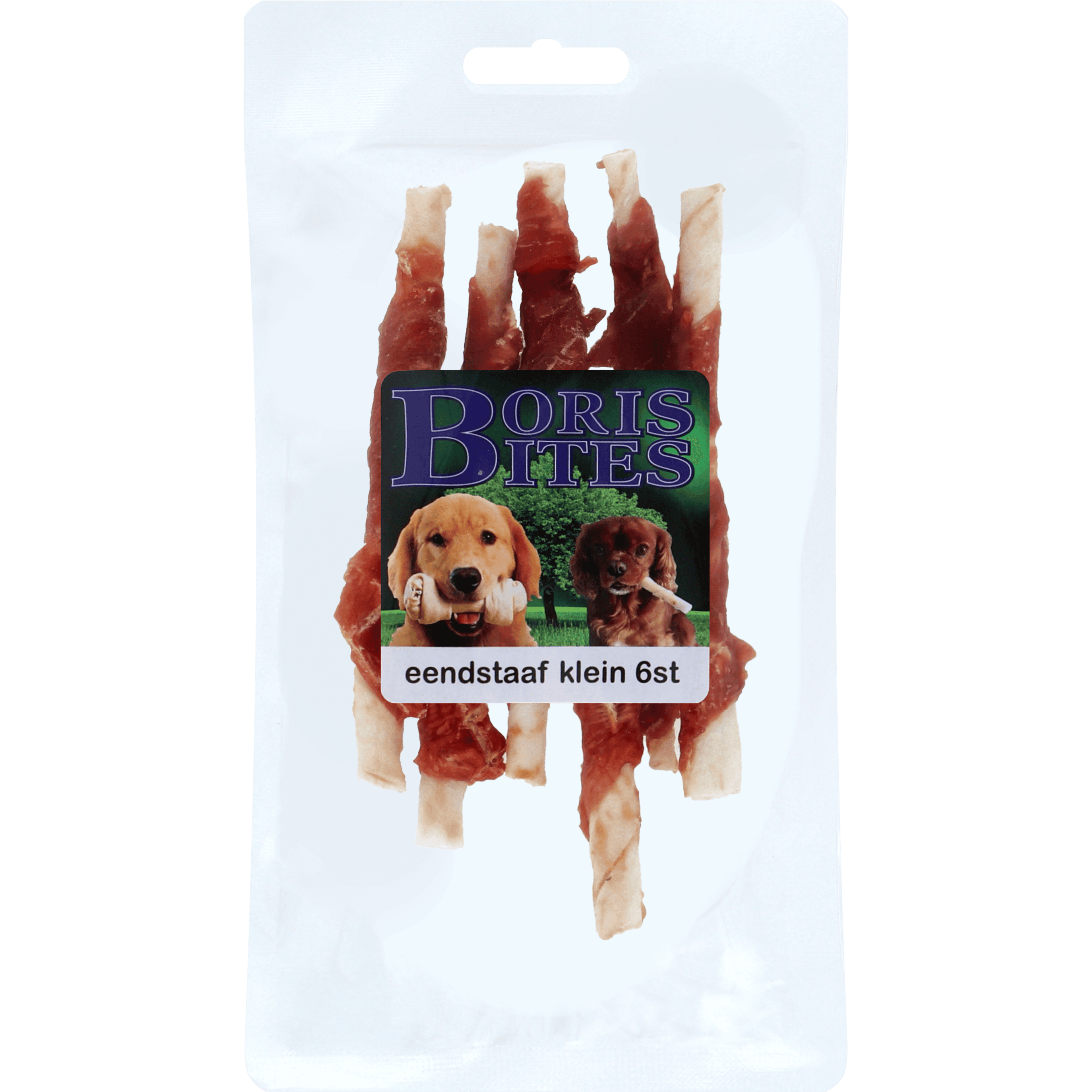 Neutraal eendstaaf klein 6st