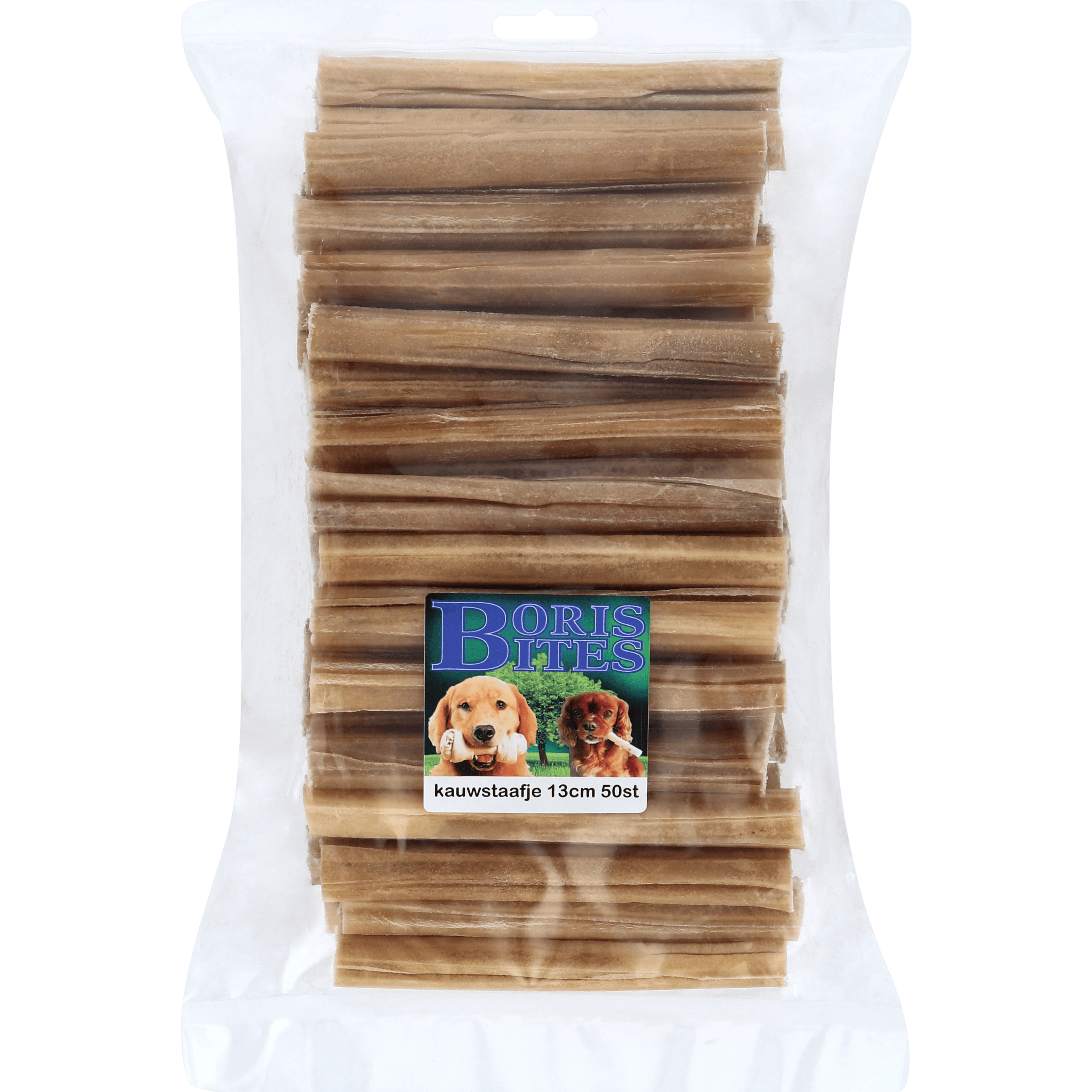 Neutraal kauwstaafje 13cm50st